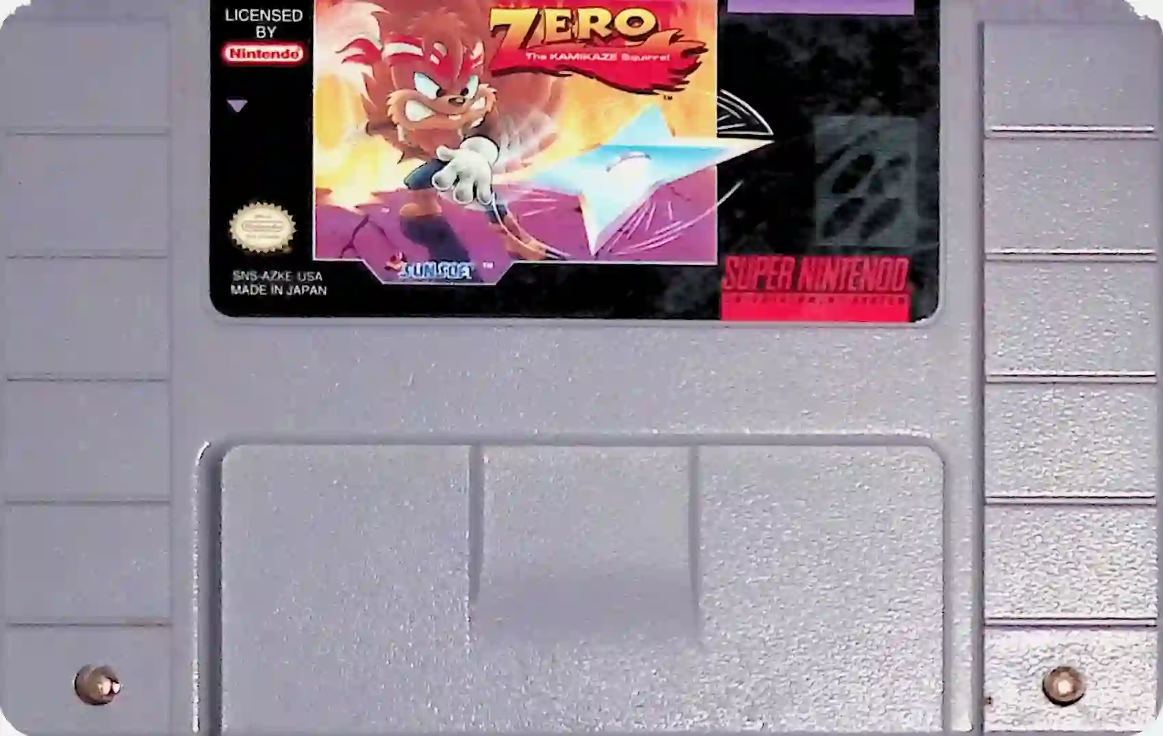 Zero the Kamikaze Squirrel