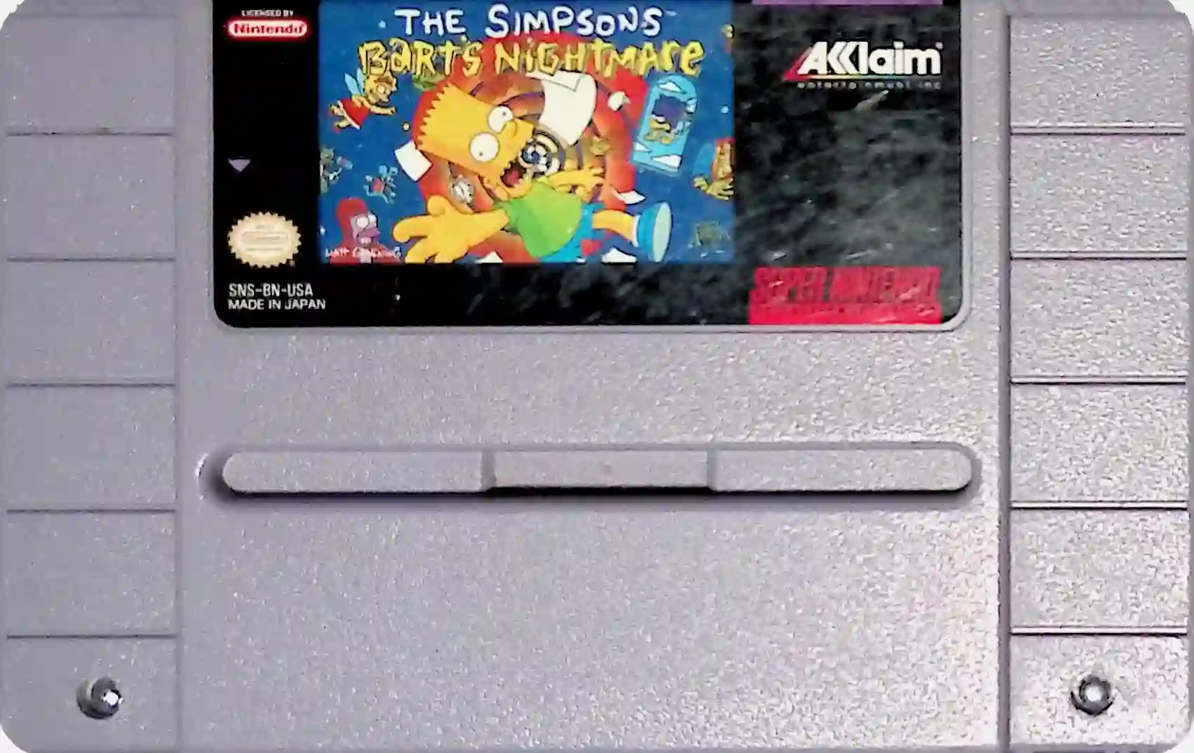 Simpsons, Bart's Nightmare, The