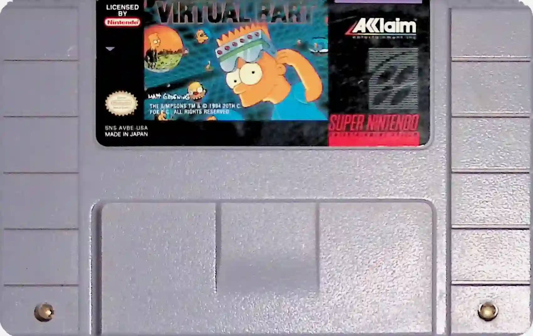 Simpsons - Virtual Bart