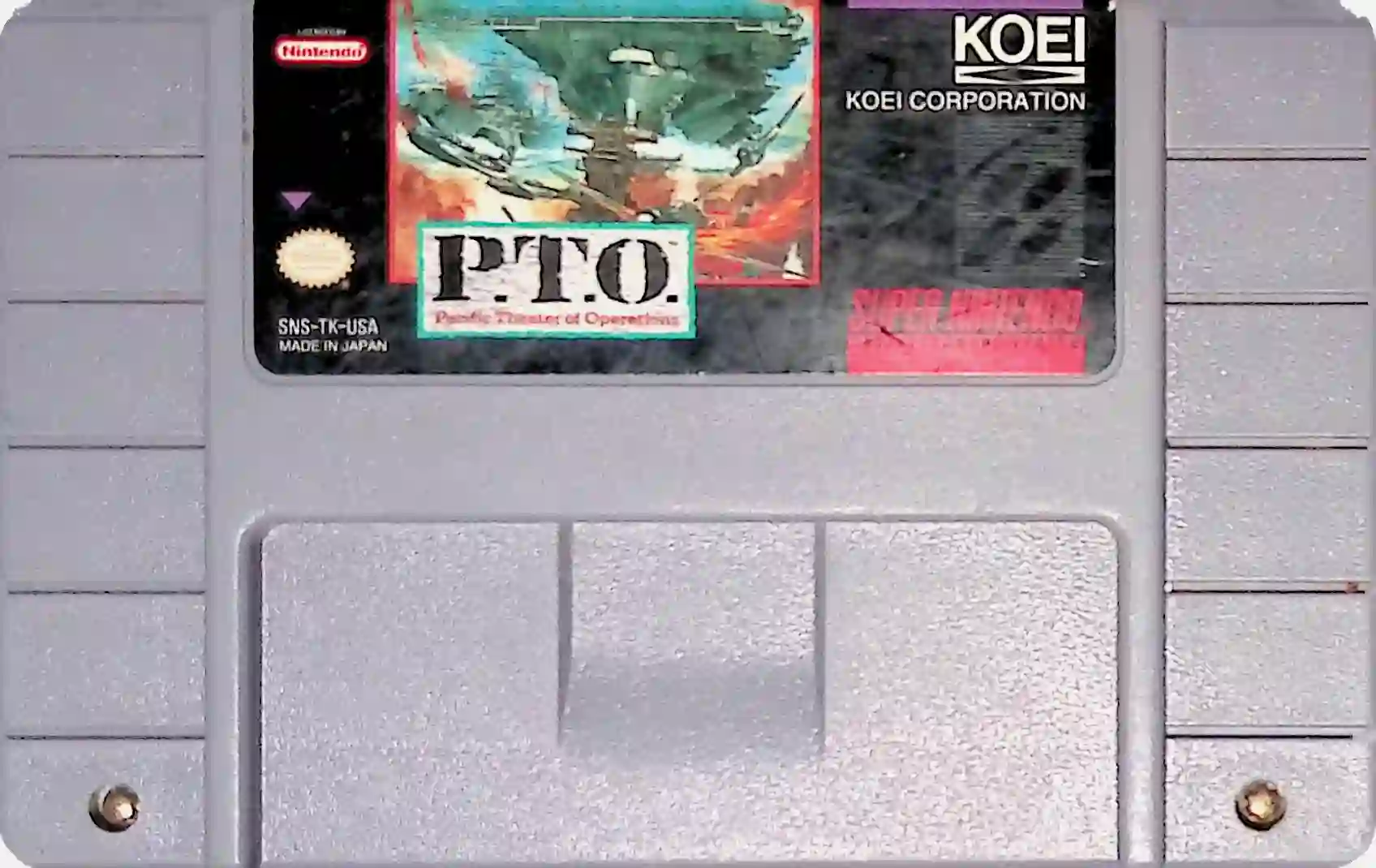 P.T.O. Pacific Theater of Operations