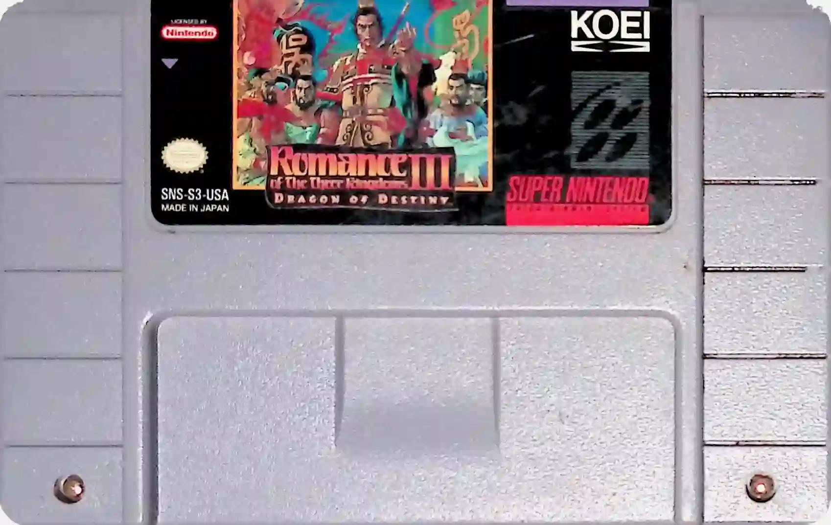 Romance of the Three Kingdoms III: Dragon of Destiny