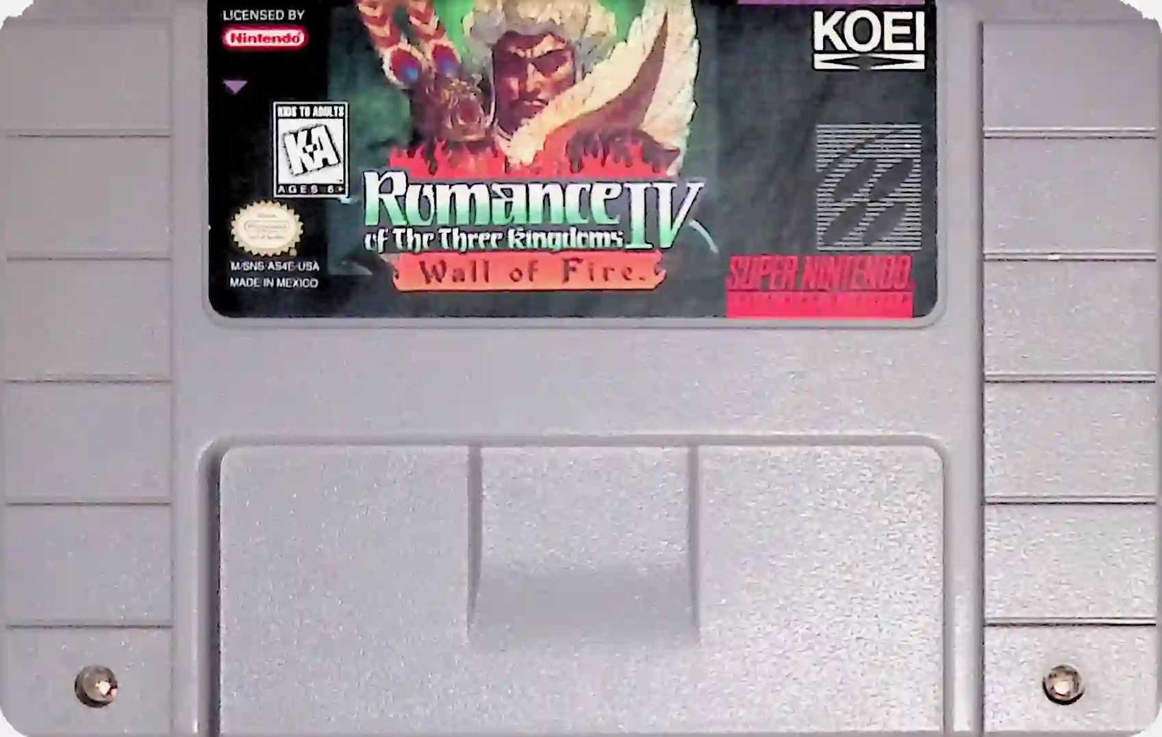 Romance of the Three Kingdoms IV: Wall of Fire