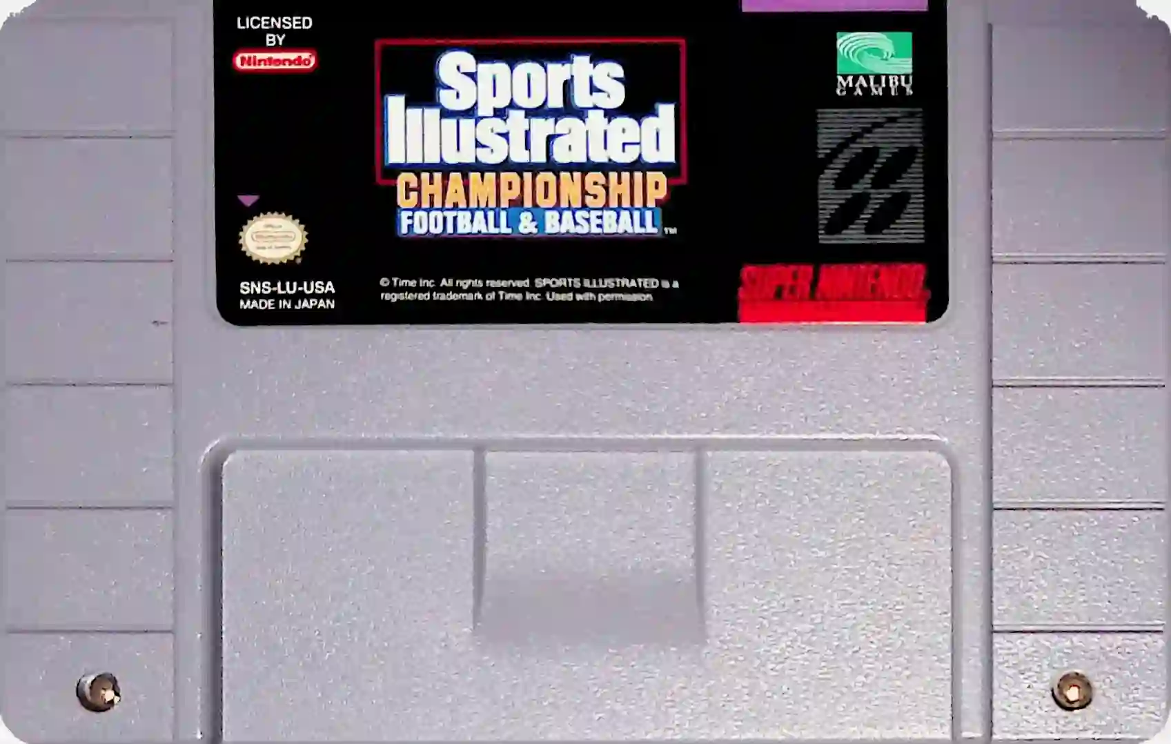 Sports Illustrated Championship Football & Baseball