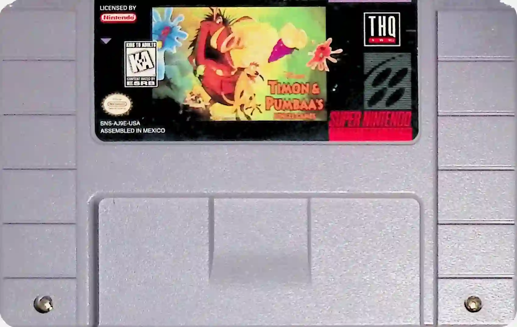 Timon & Pumbaa's Jungle Games