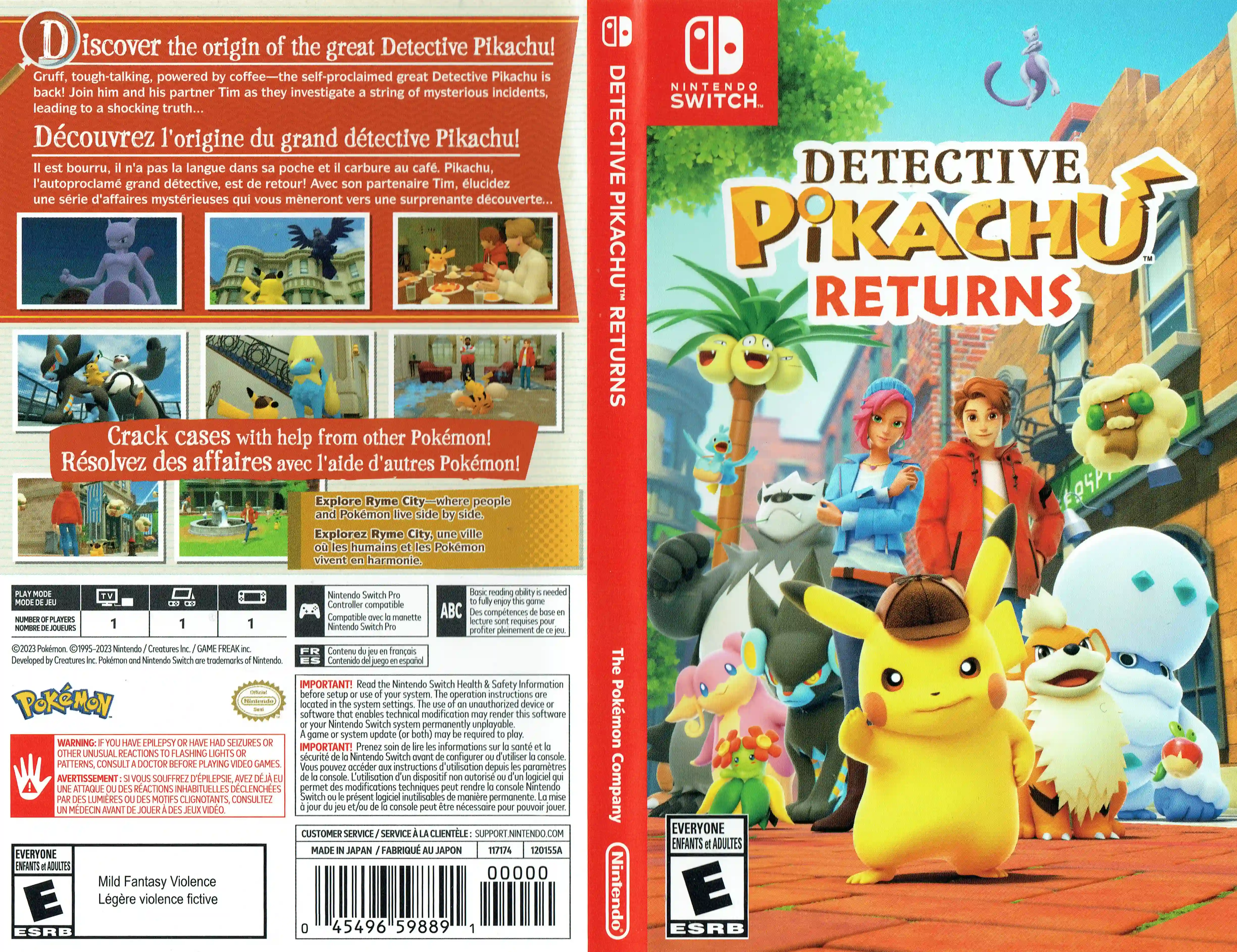 Detective Pikachu™ Returns