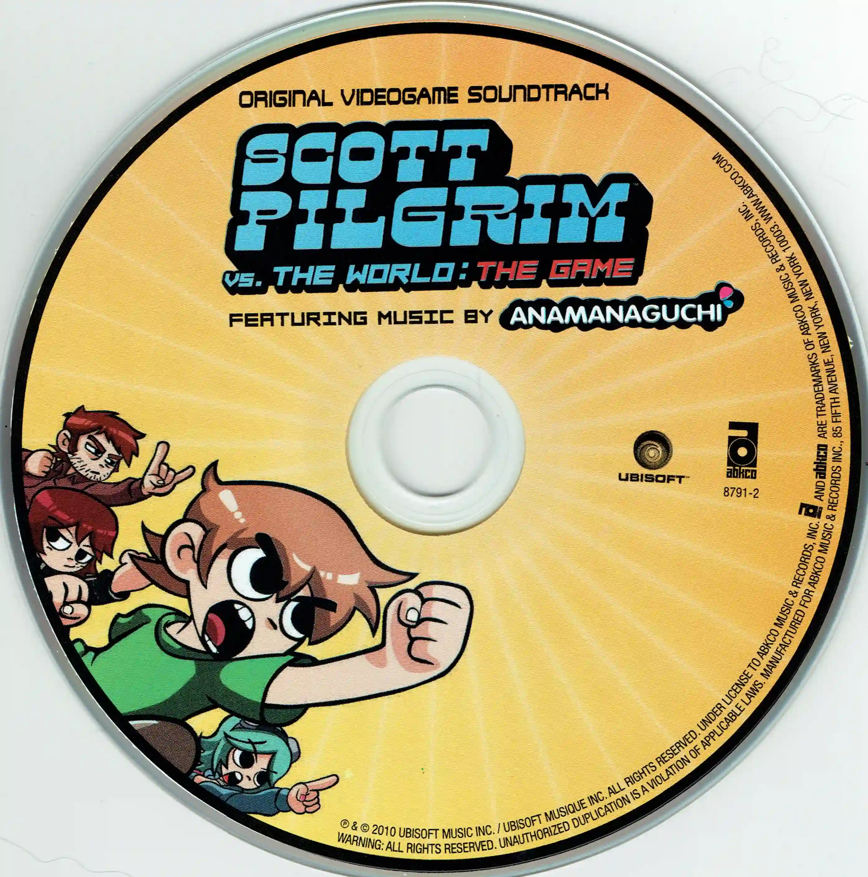 Scott Pilgrim Vs. The World The Game The Soundtrack