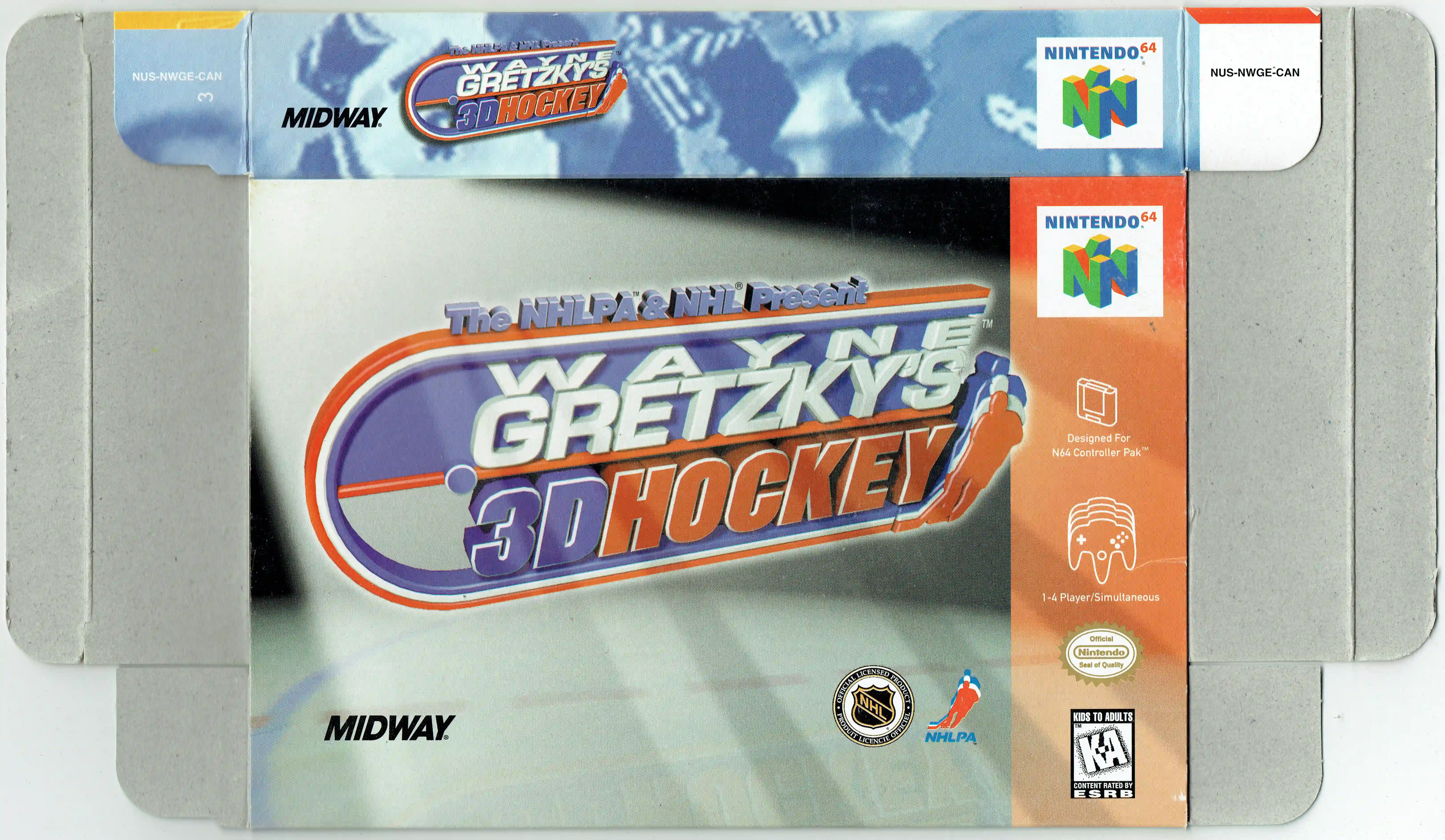 Wayne Gretzky's 3D Hockey