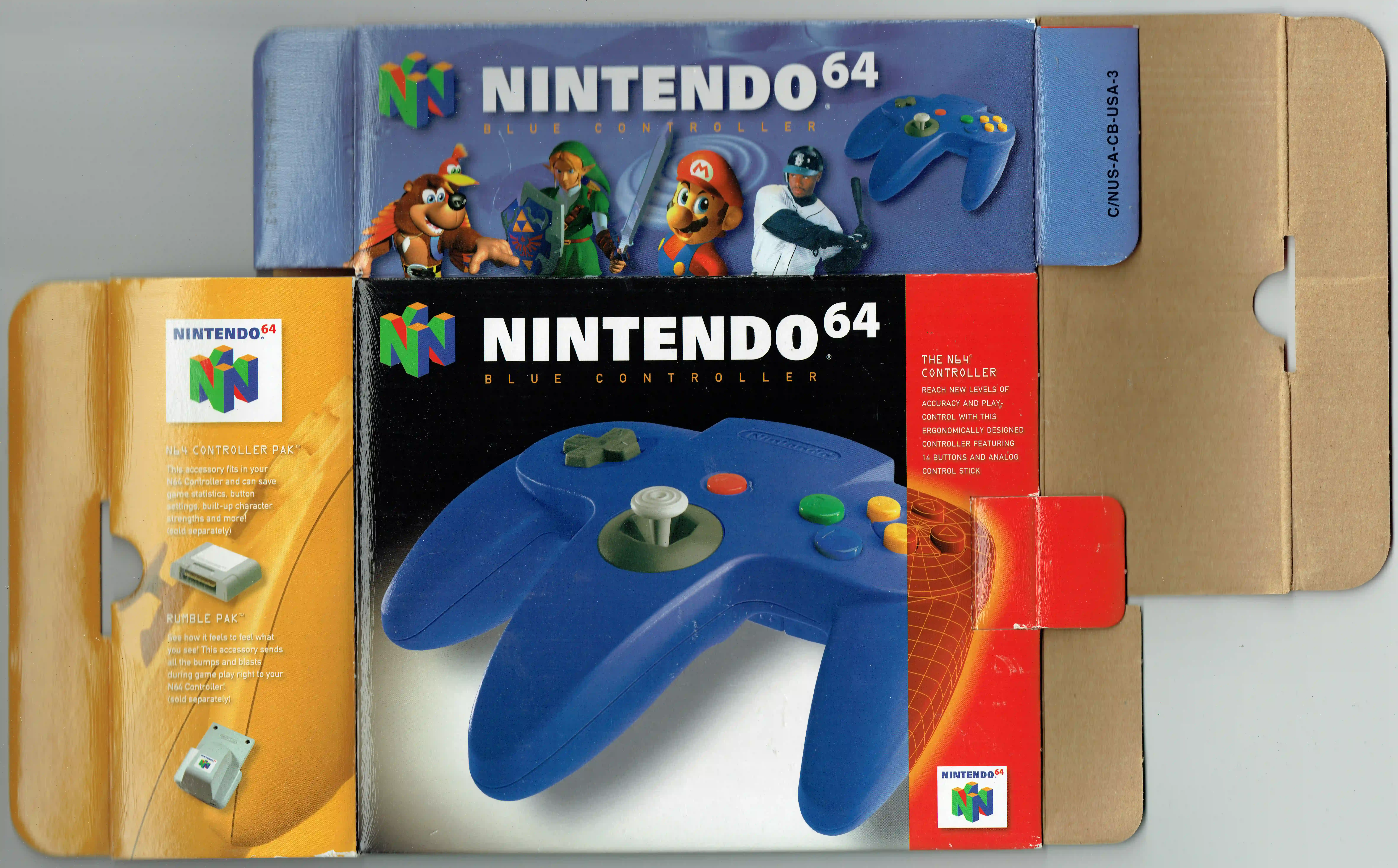 Nintendo 64 Controller - Blue