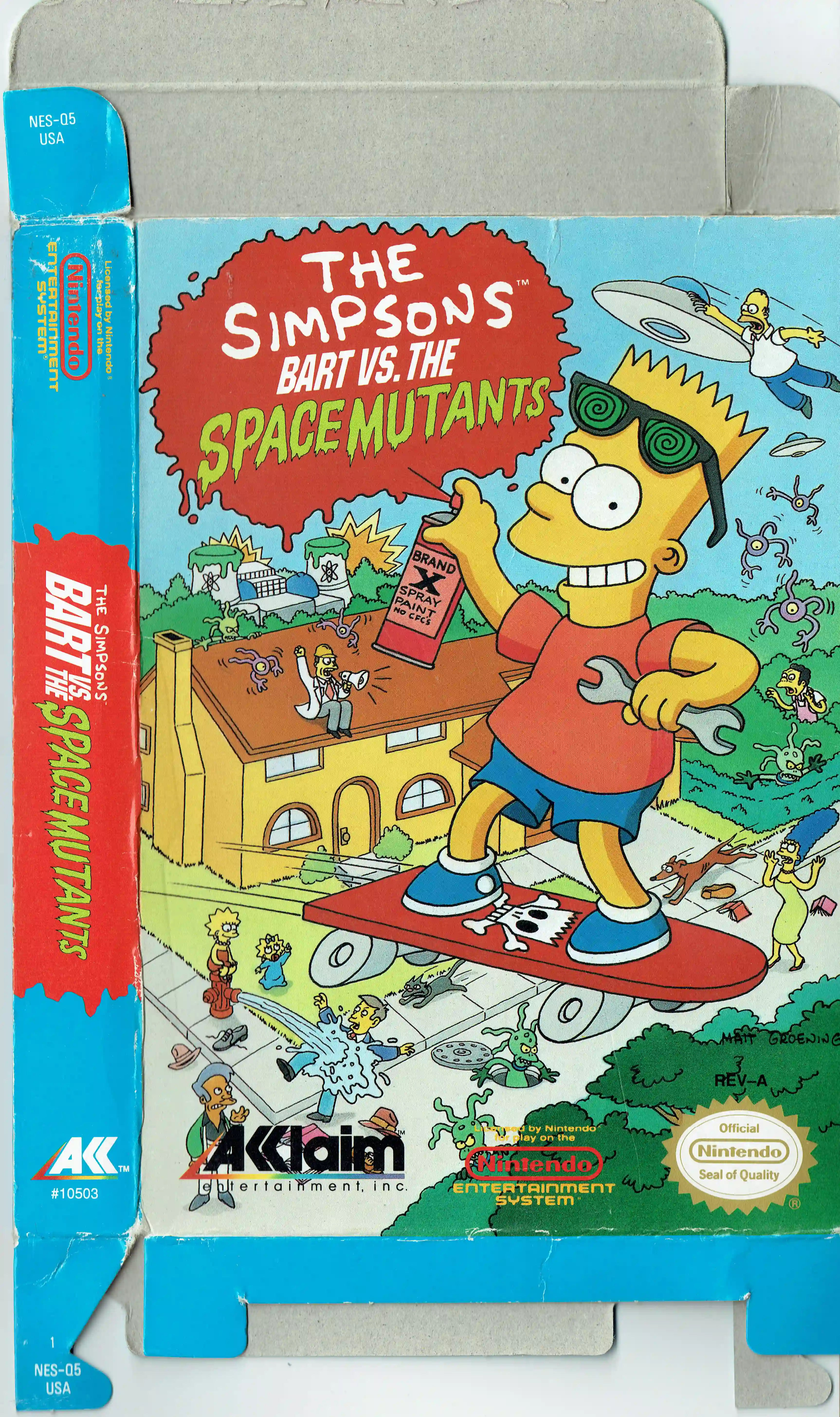 Bart vs. the Space Mutants, Simpsons