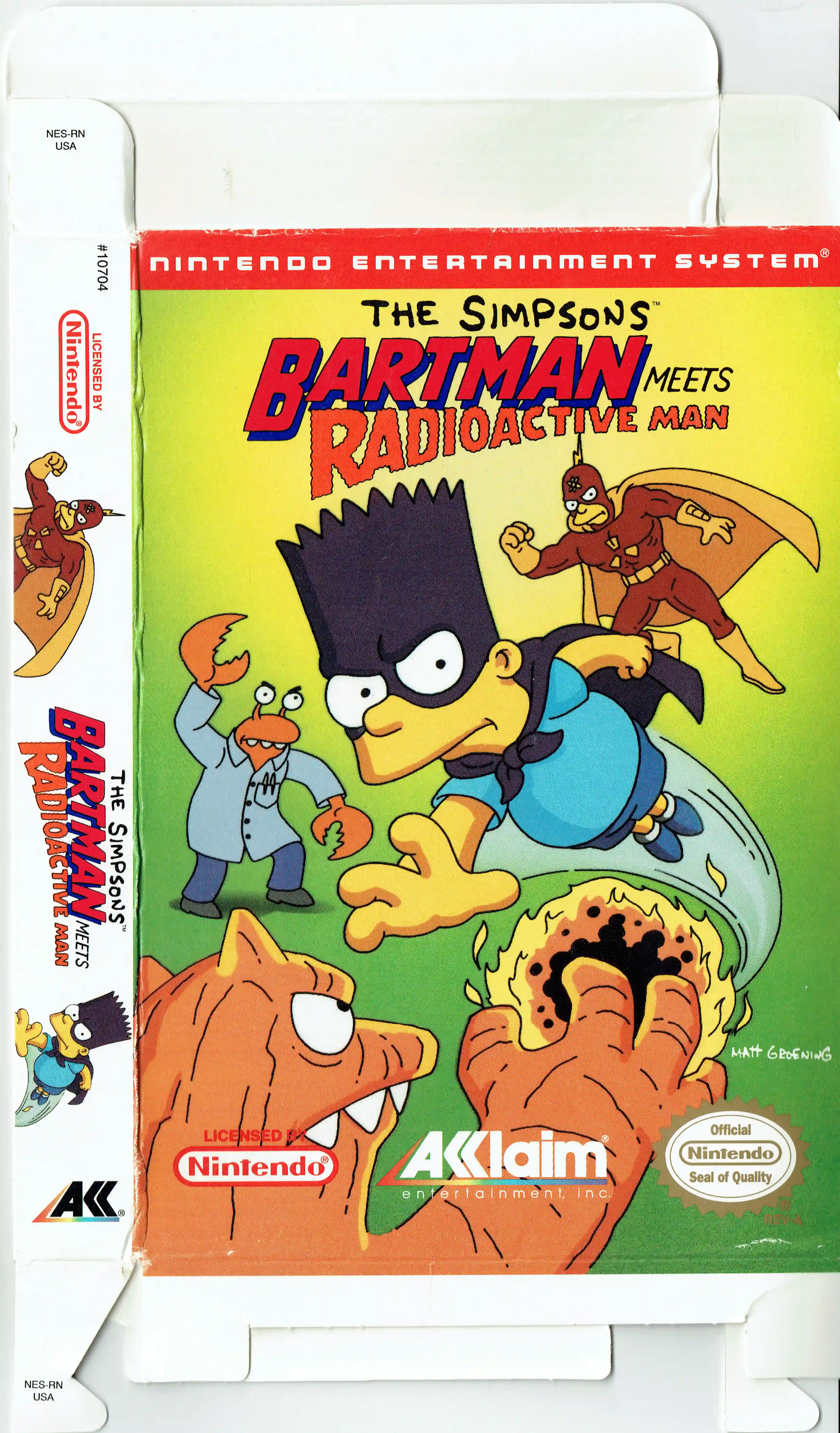 Bartman Meets Radioactive Man, The Simpsons