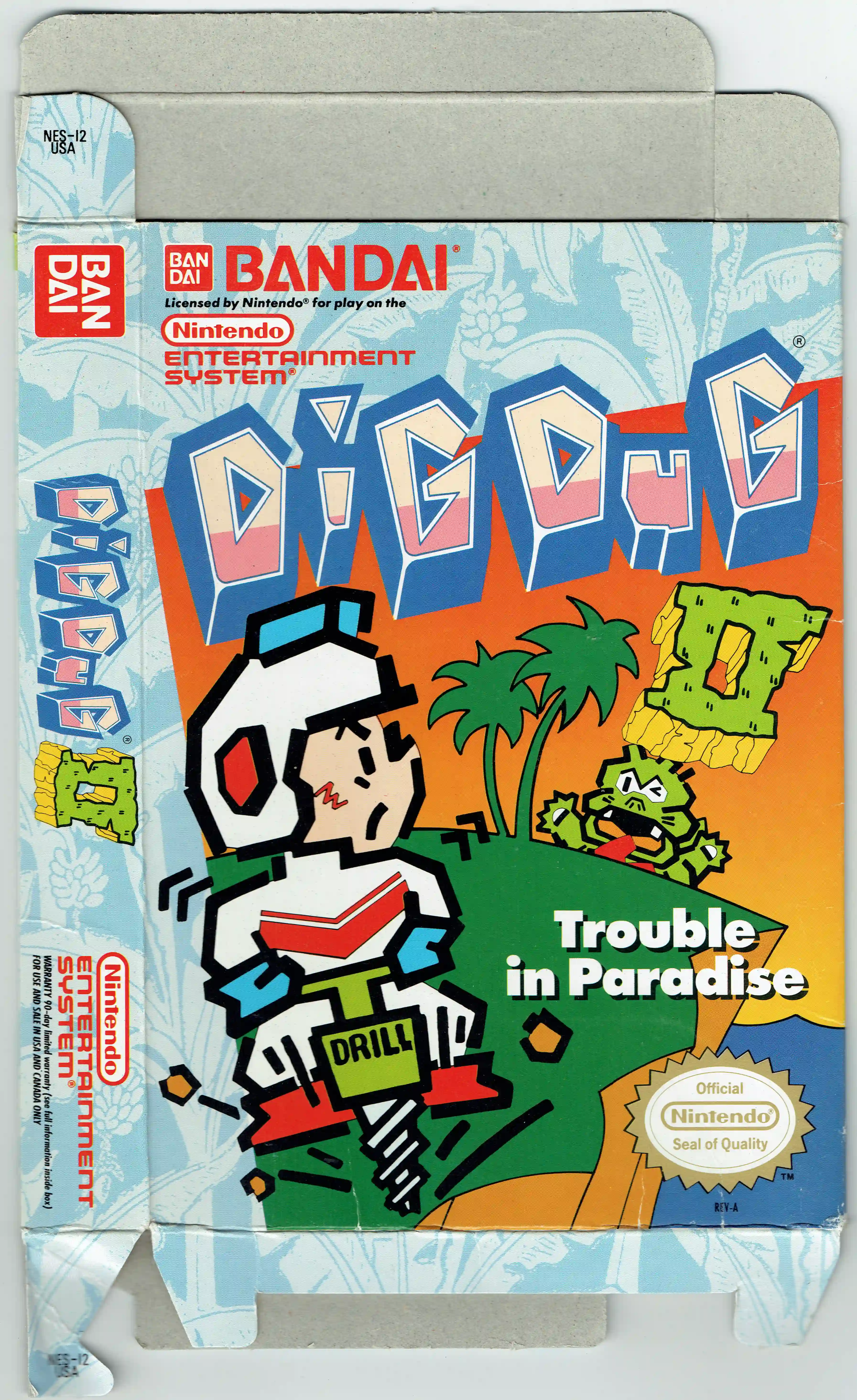 Dig Dug II: Trouble in Paradise