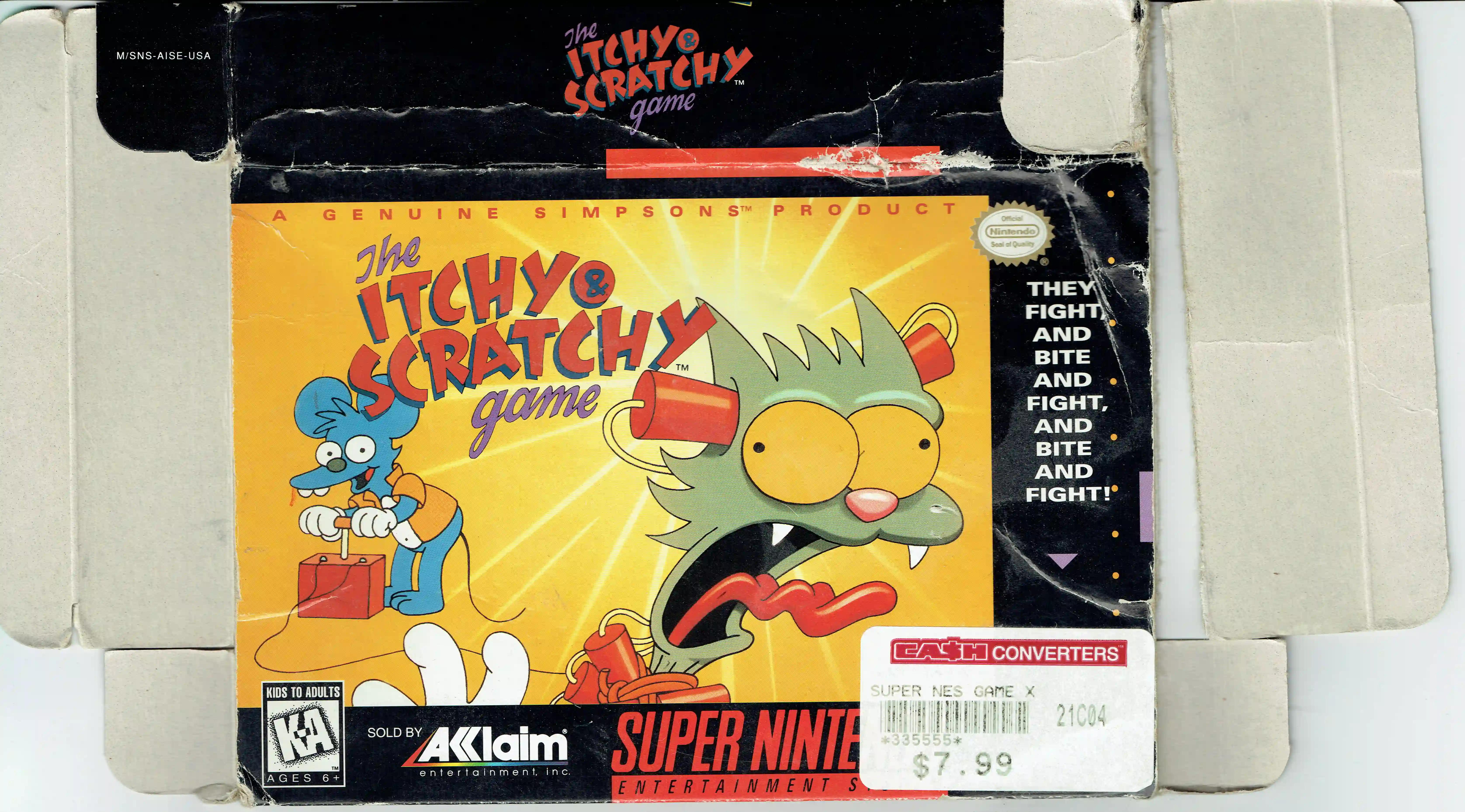 Itchy & Scratchy Game, The