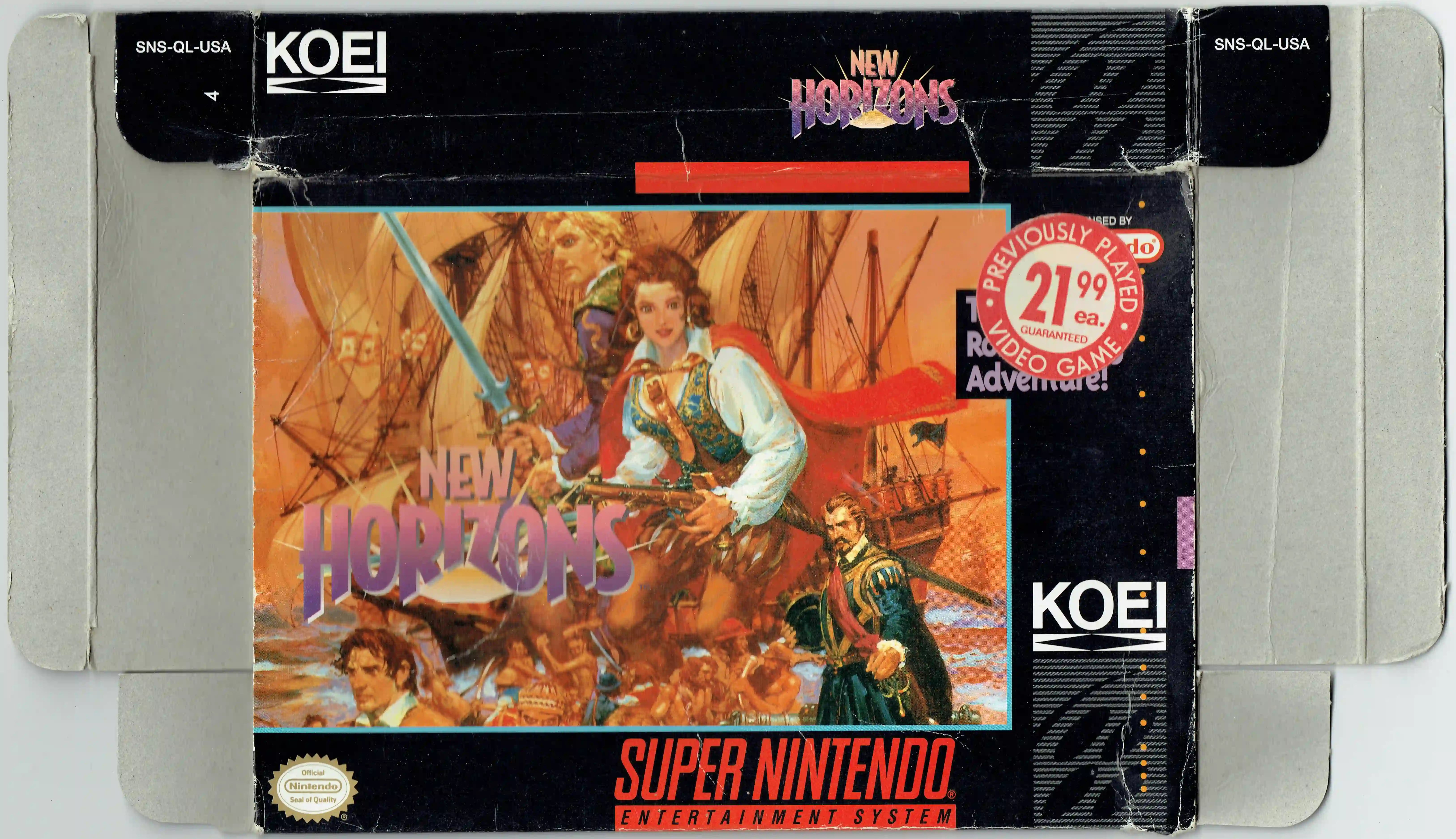 Uncharted Waters: New Horizons