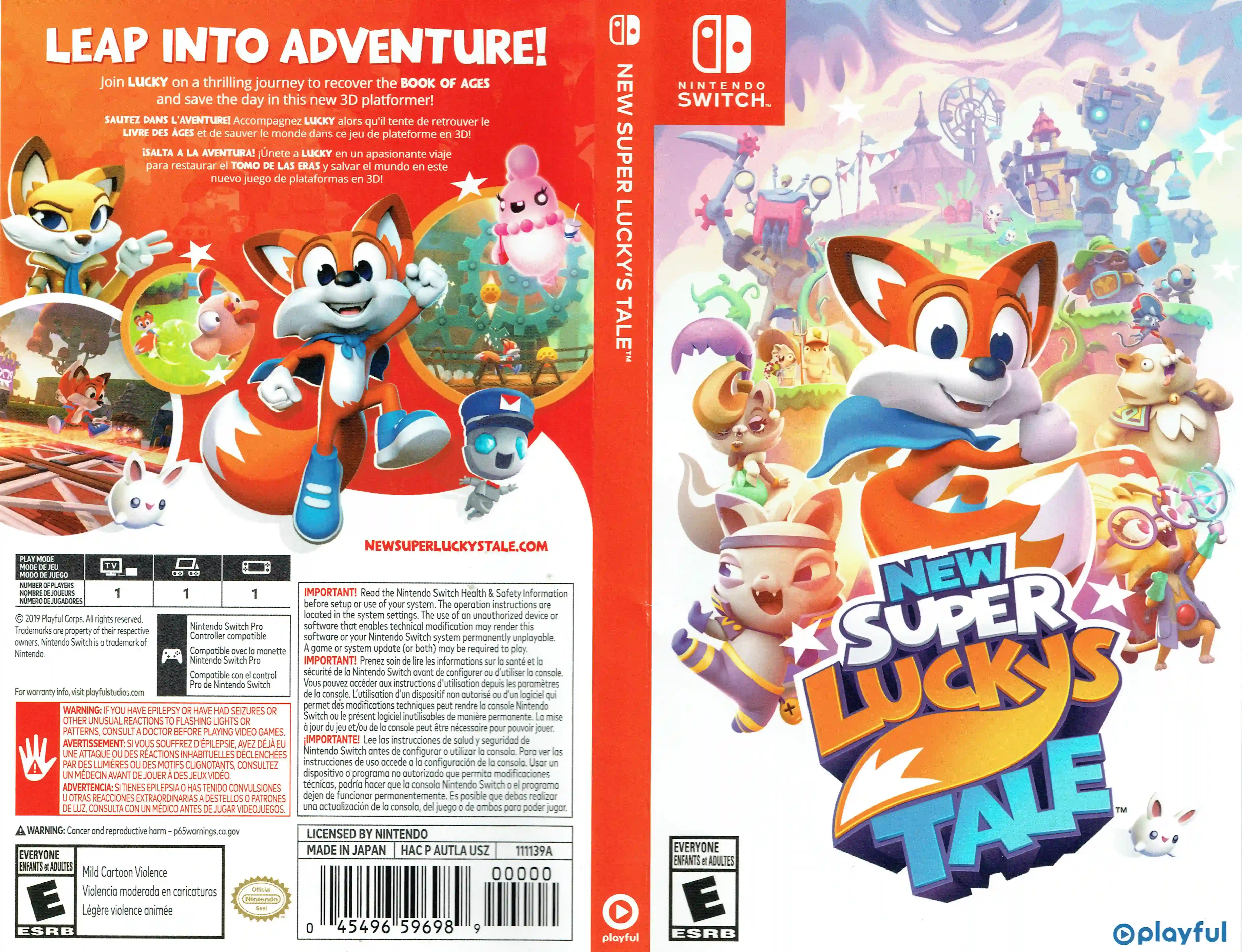 New Super Lucky's Tale