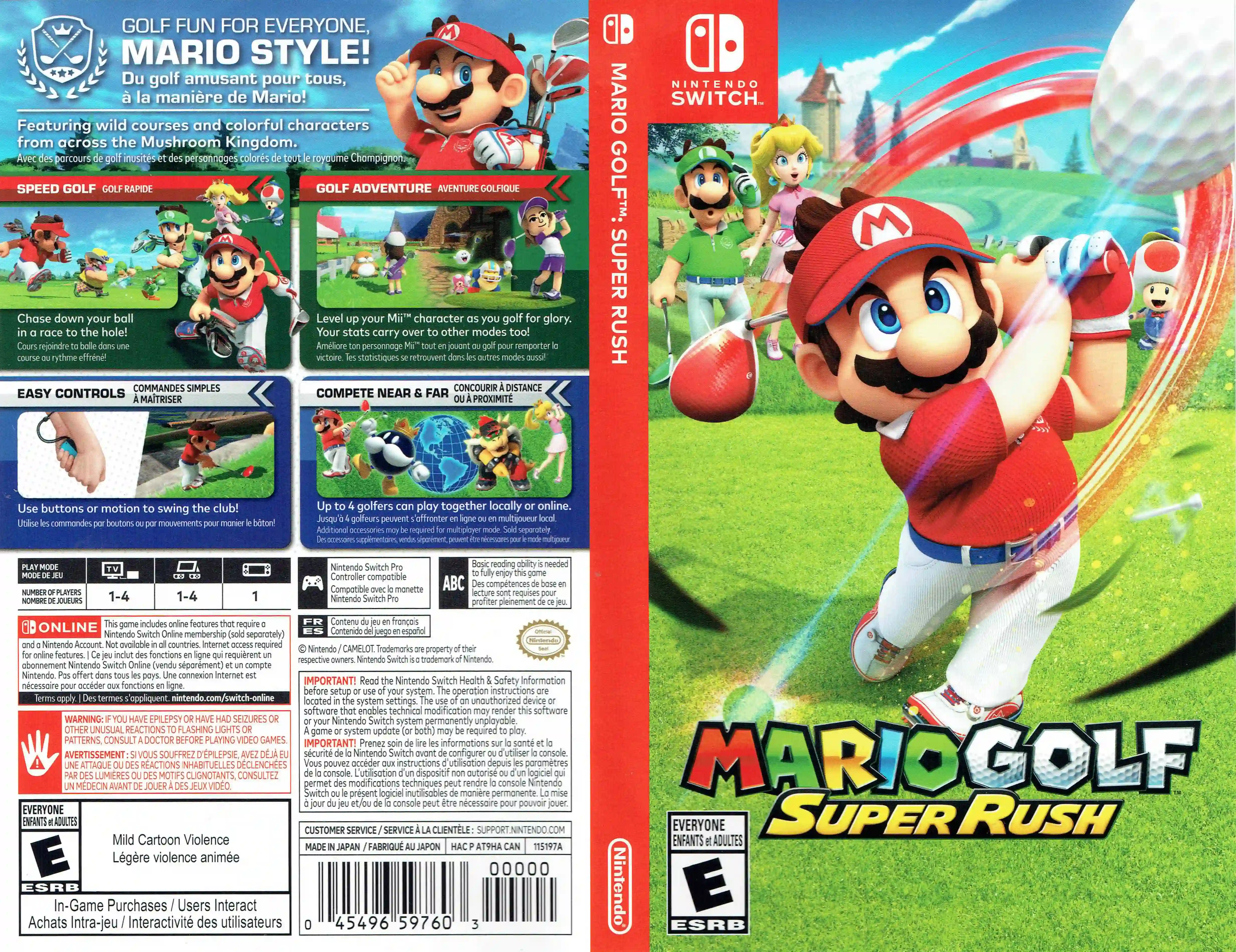 Mario Golf: Super Rush