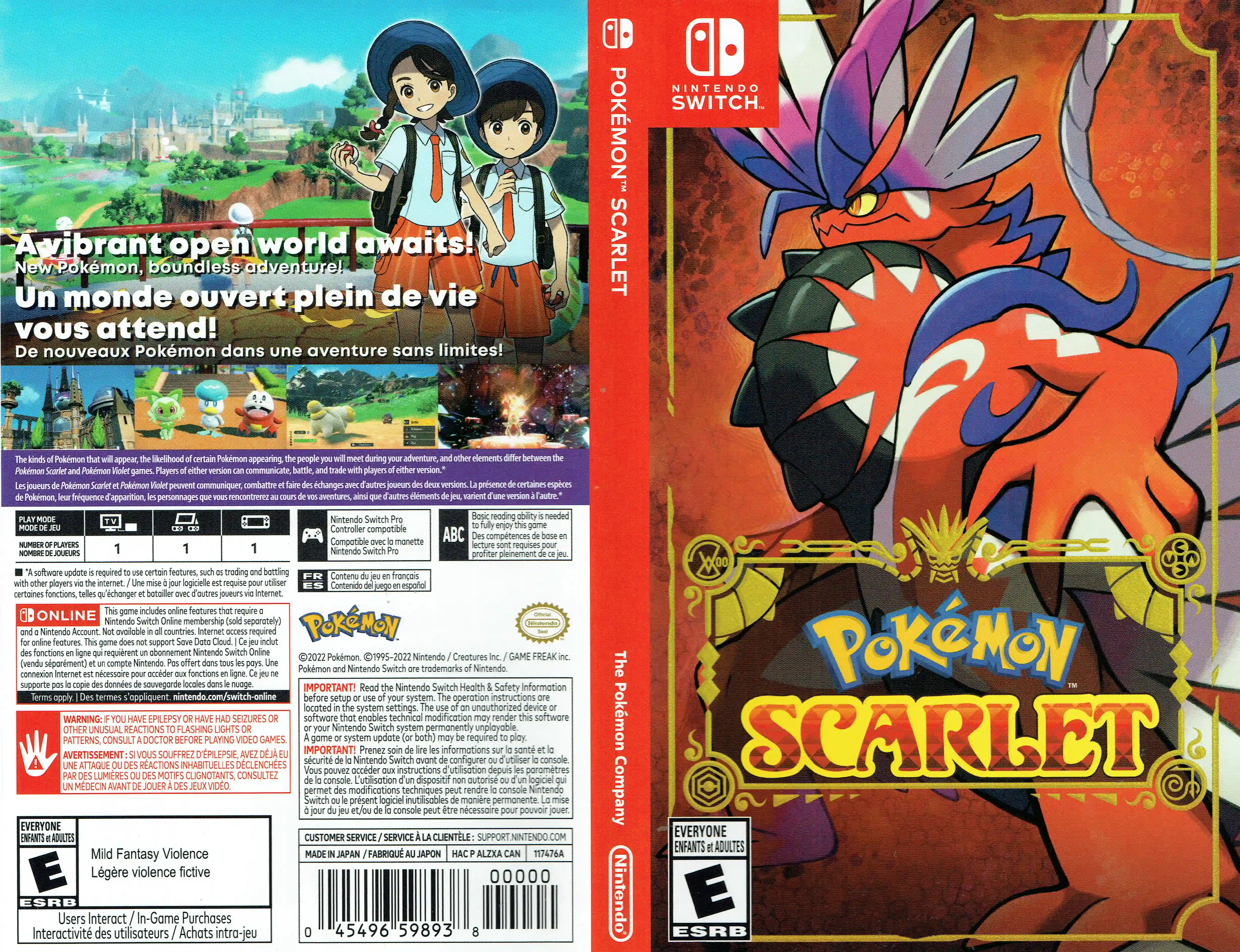 Pokemon Scarlet