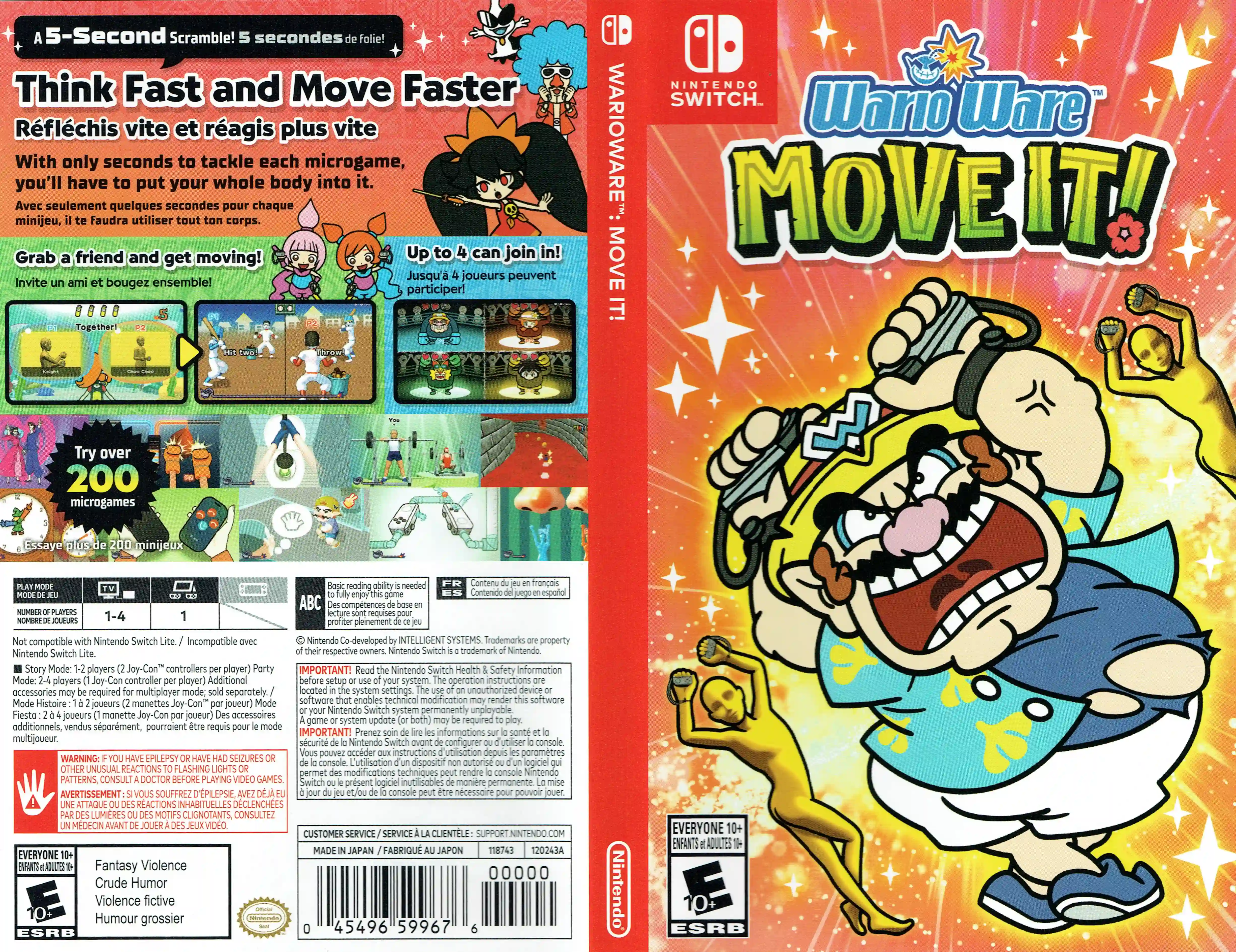 WarioWare Move It!