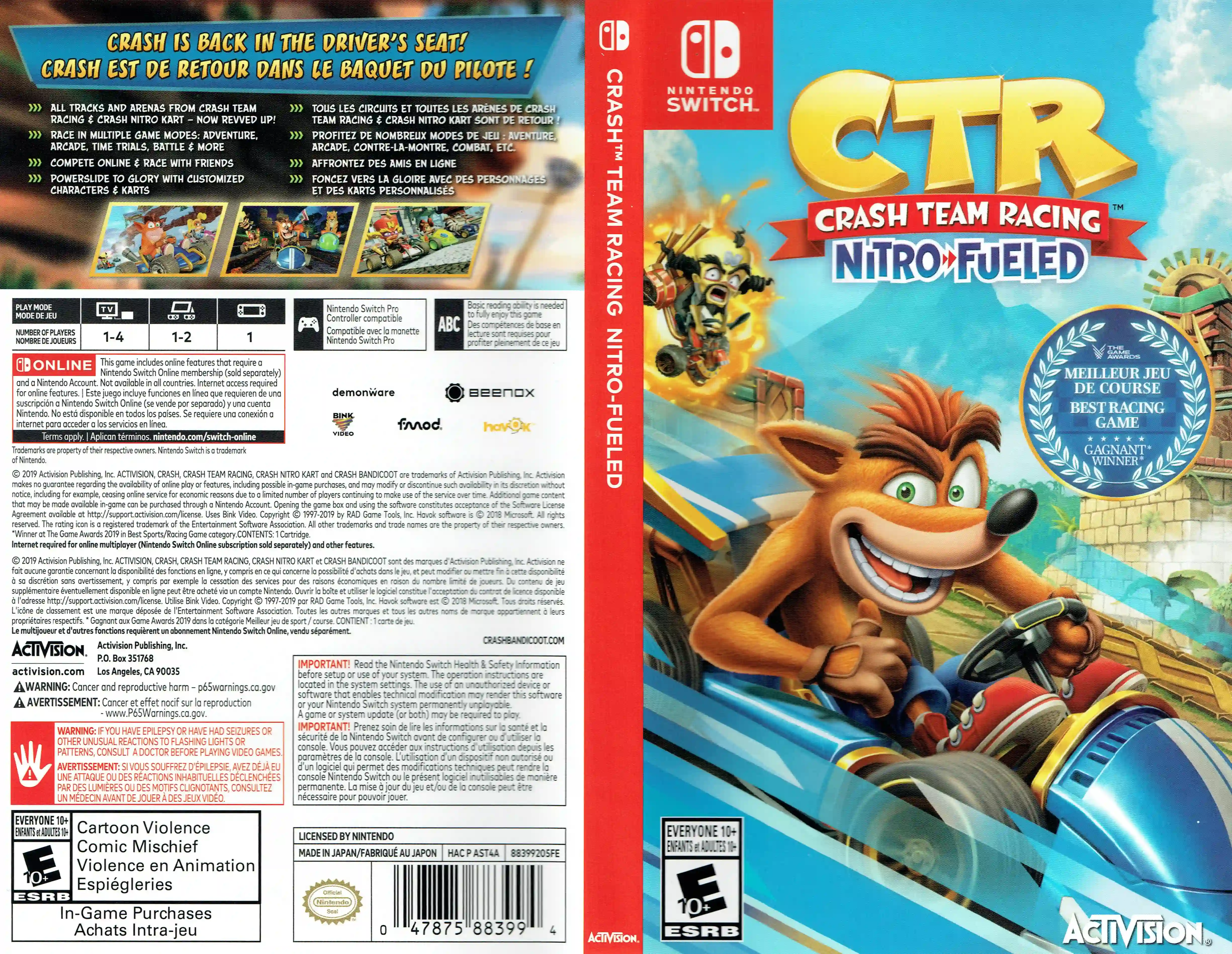 CTR: Crash Team Racing Nitro Fueled