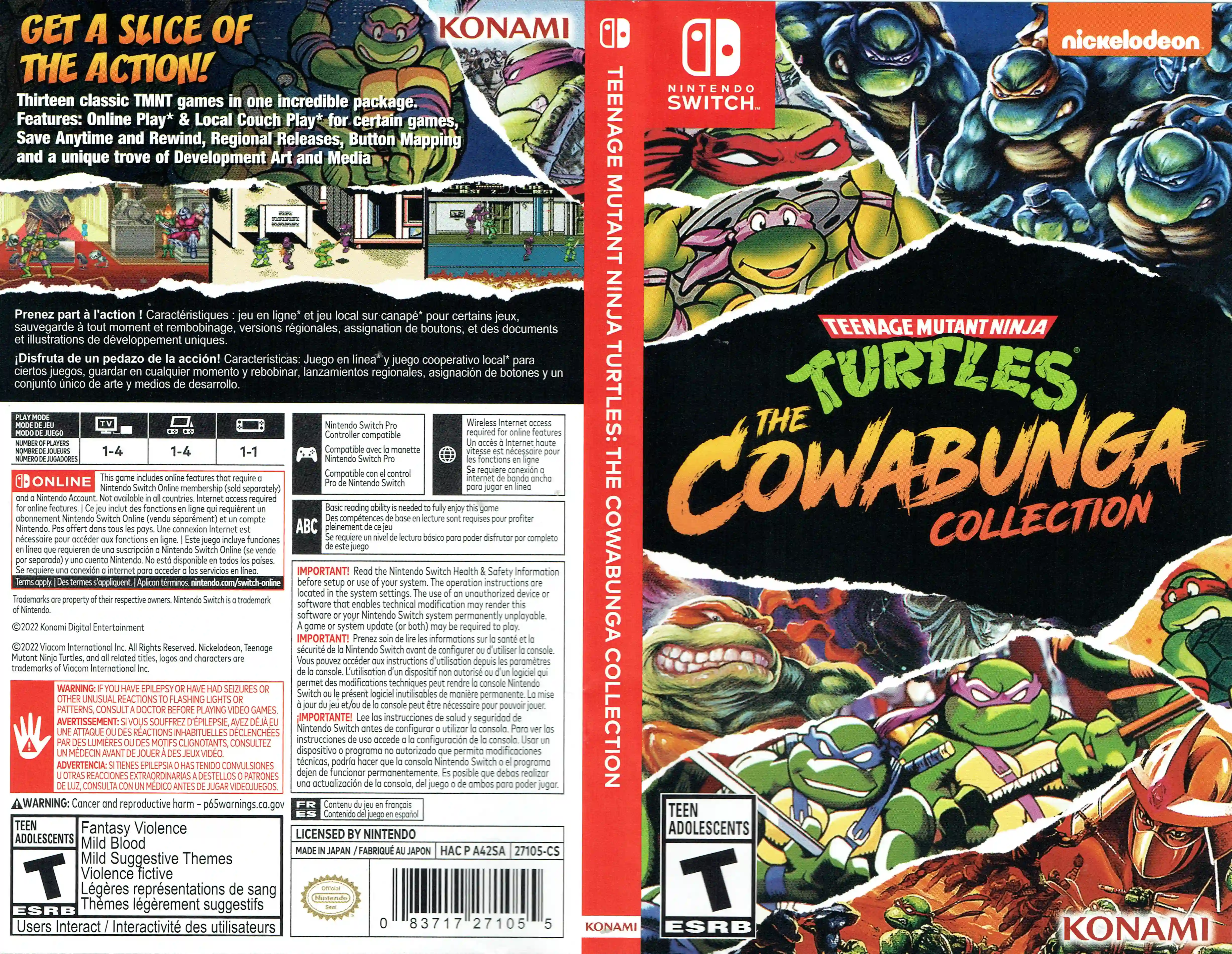 Teenage Mutant Ninja Turtles: The Cowabunga Collection