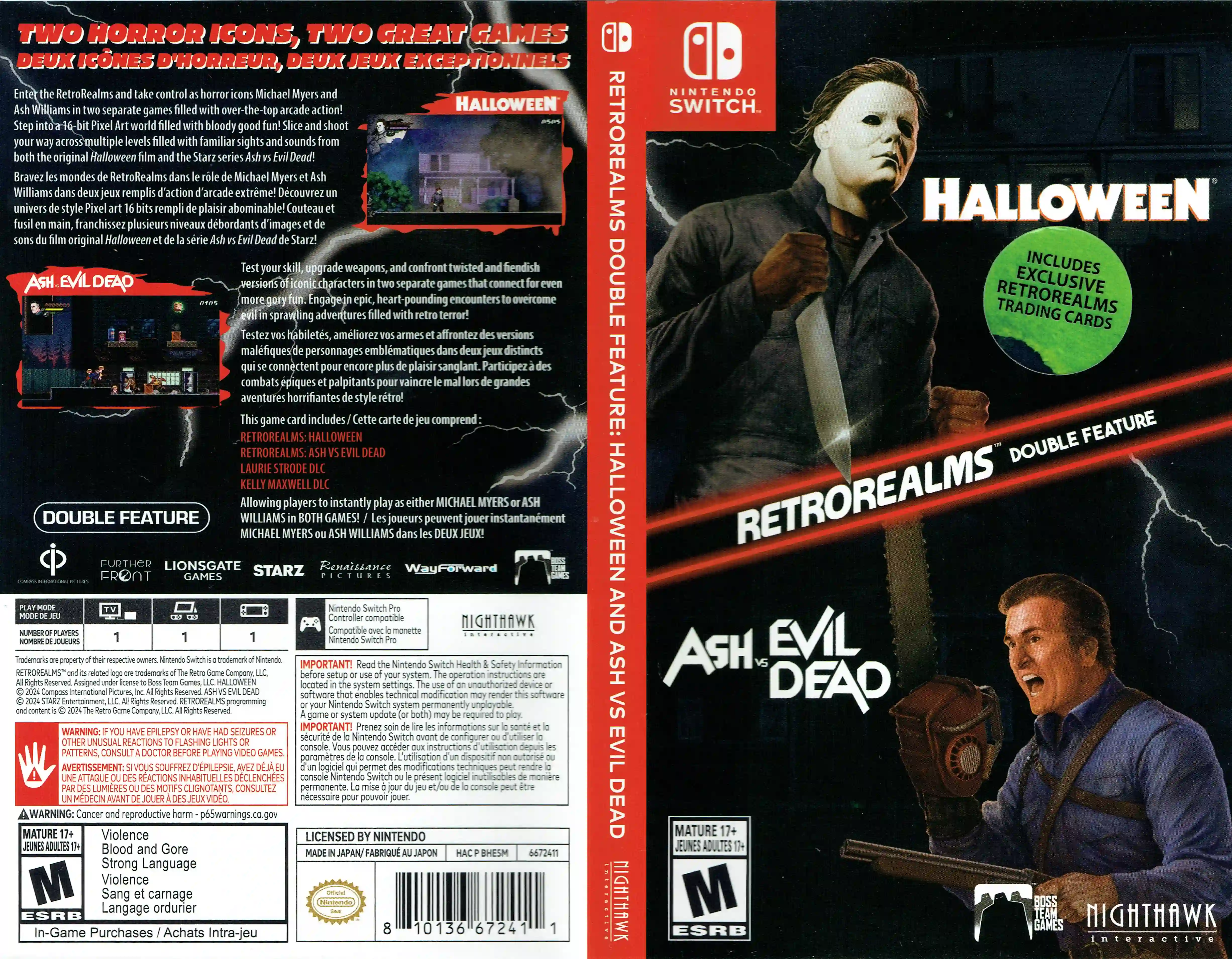 Retrorealms Double Feature: Halloween / Ash Vs. Evil Dead
