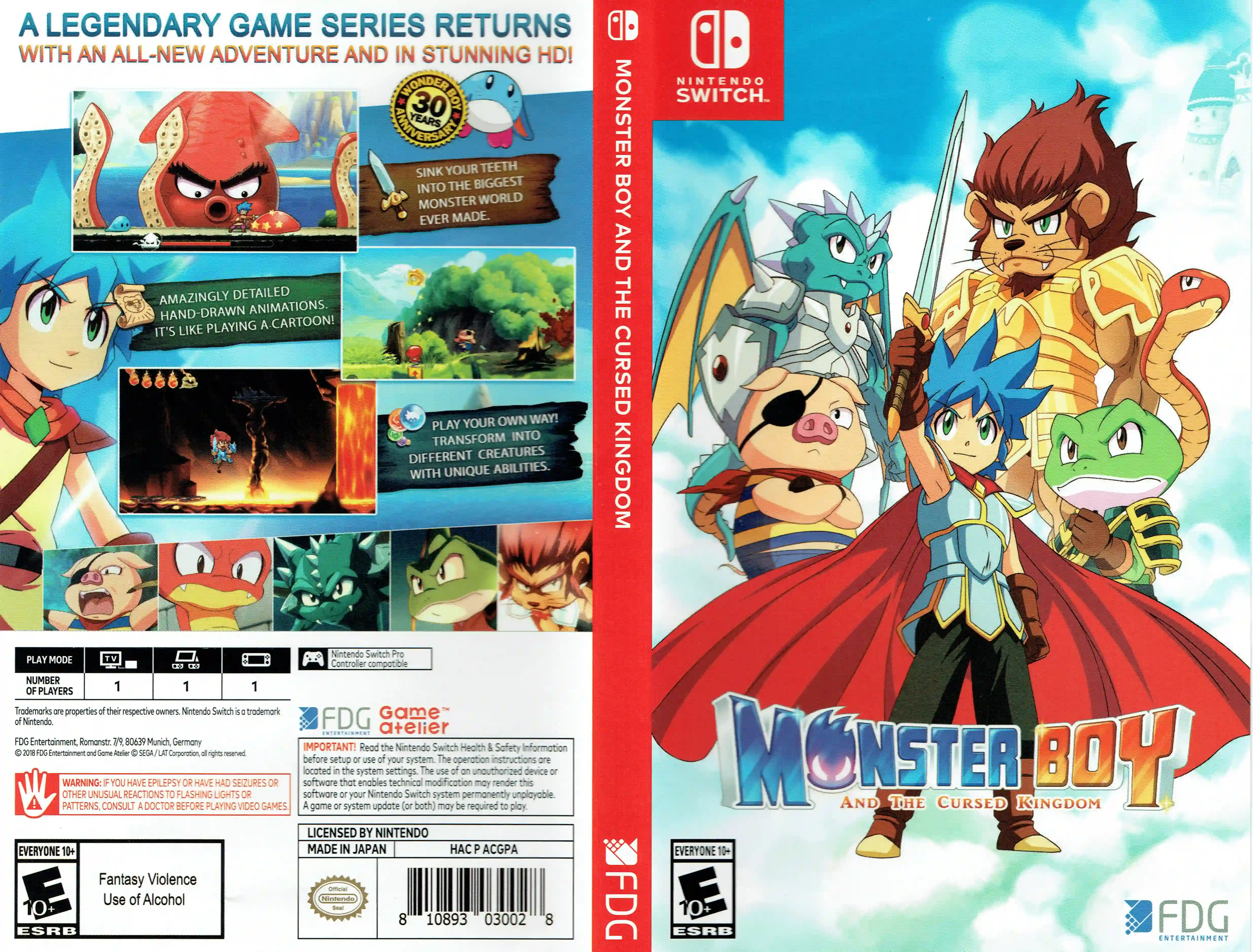 Monster Boy and the Cursed Kingdom