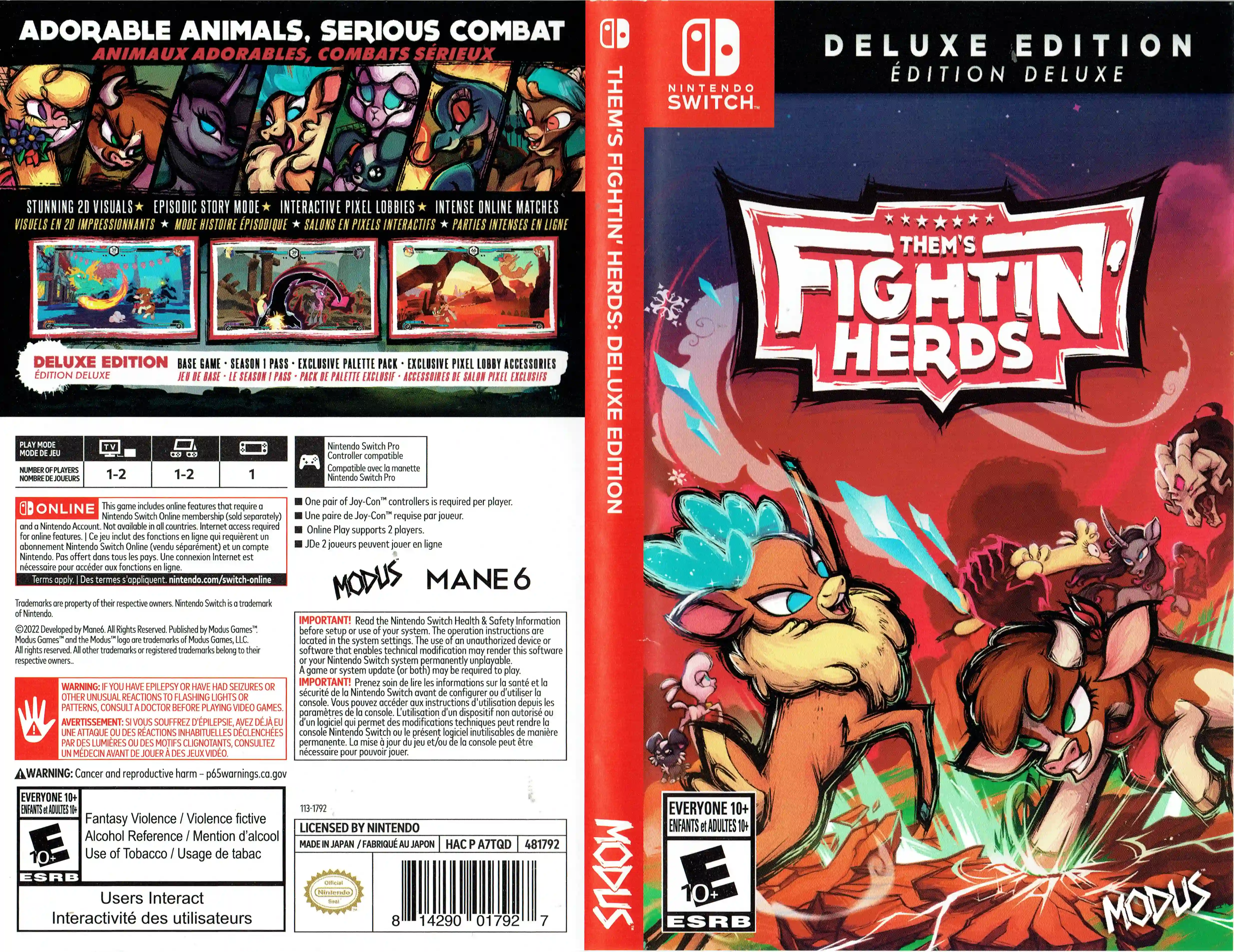 Them's Fightin' Herds Deluxe Edition