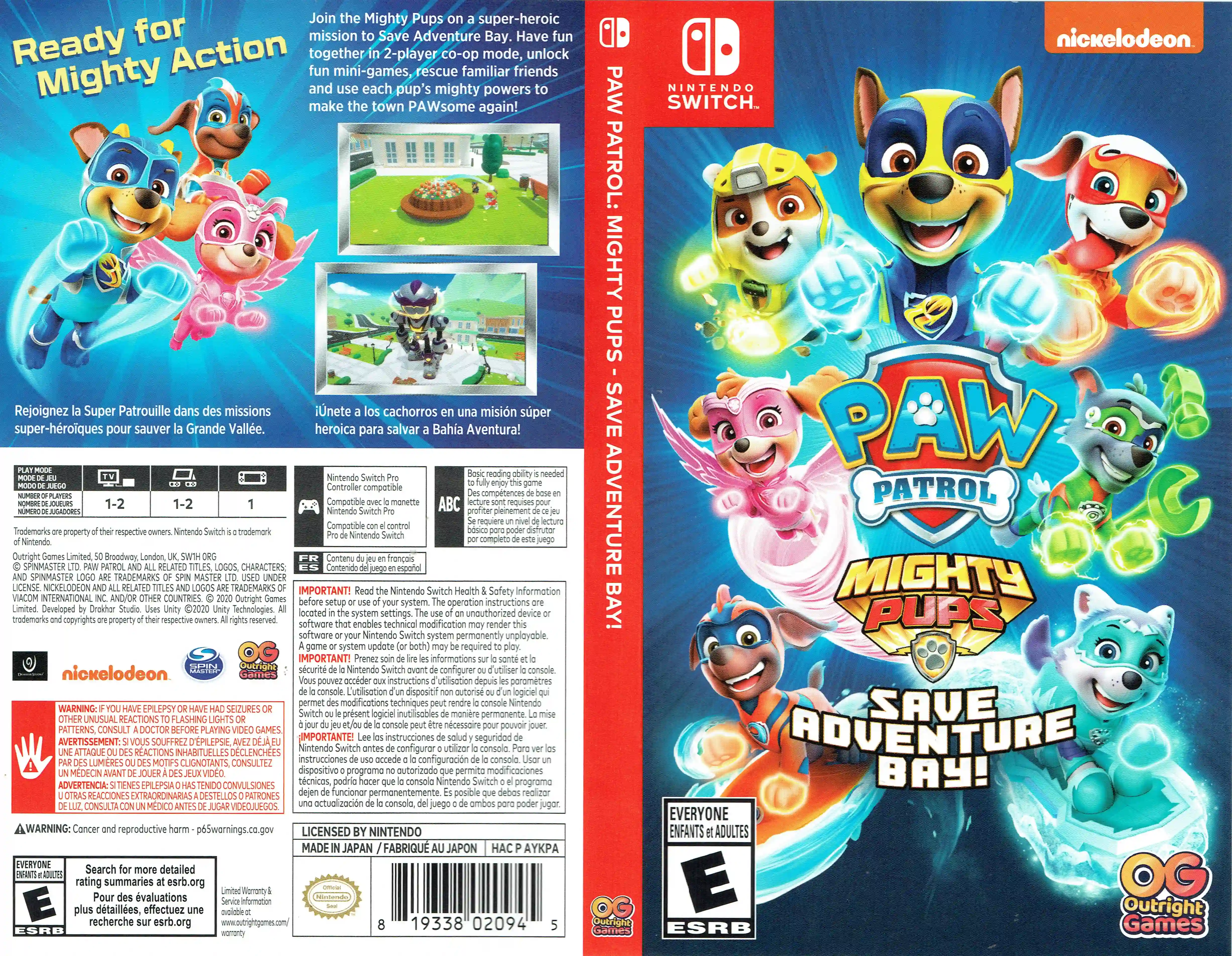 PAW Patrol: Mighty Pups Save Adventure Bay