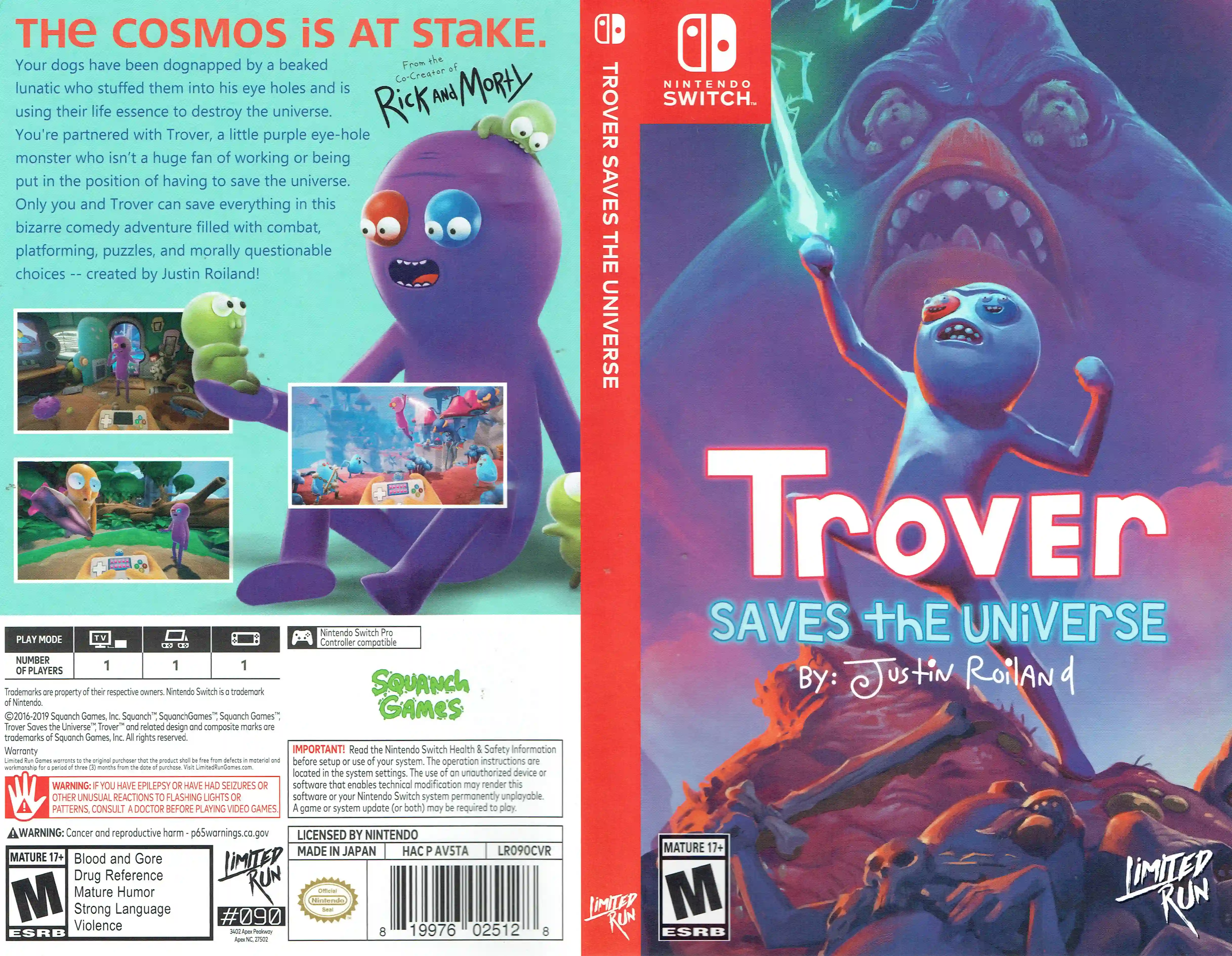 Trover Saves the Universe