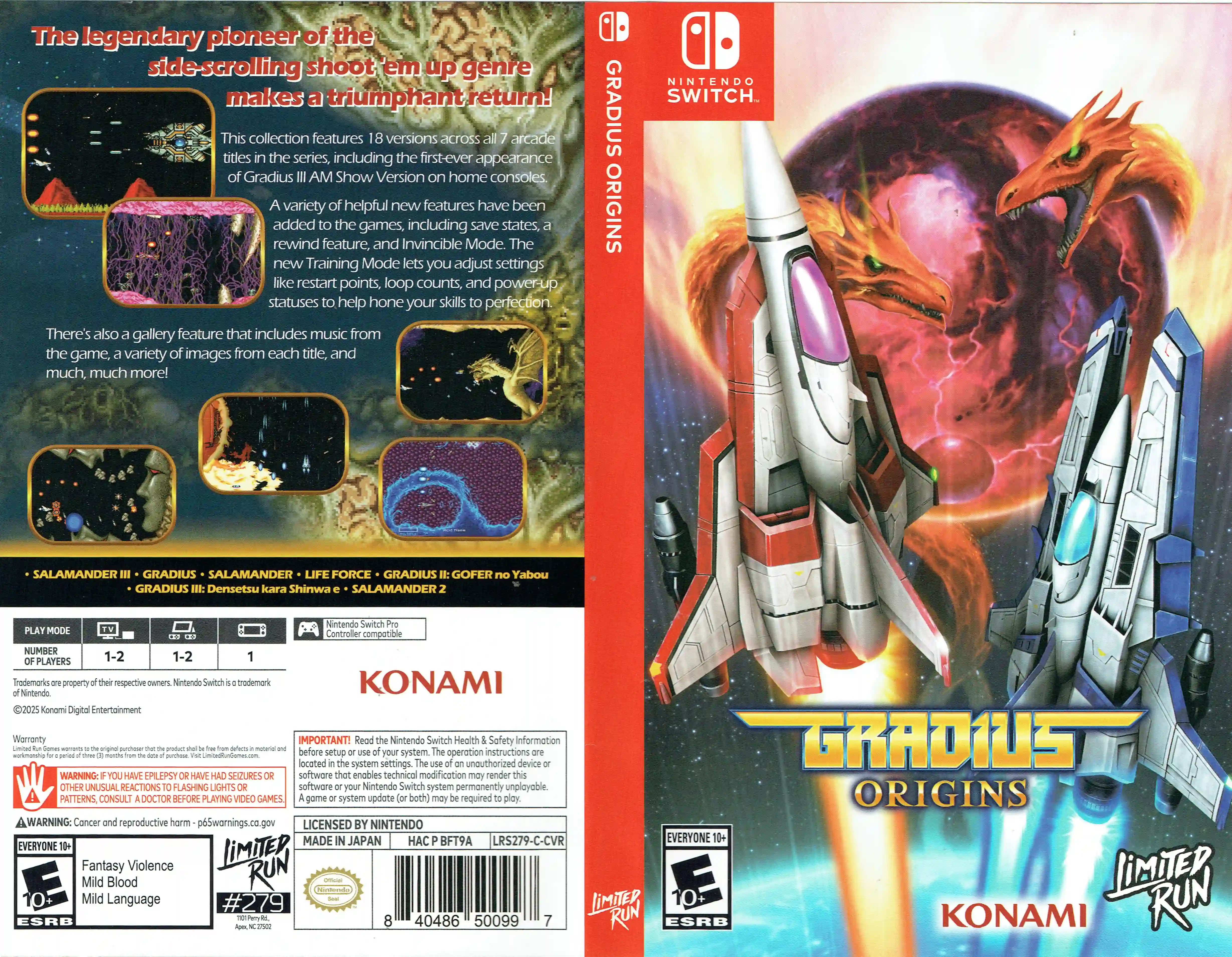 Gradius Origins