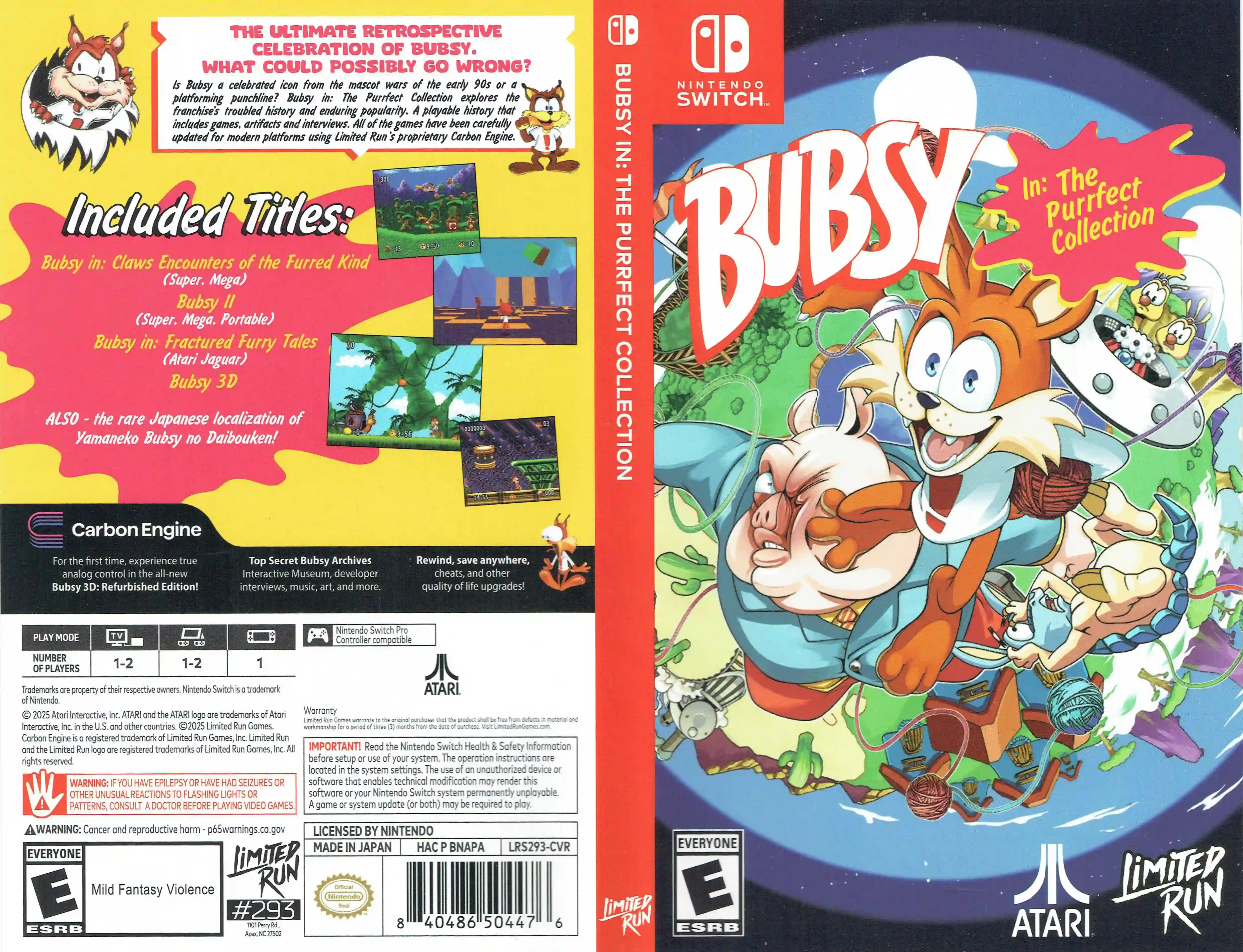 Bubsy in: The Purrfect Collection