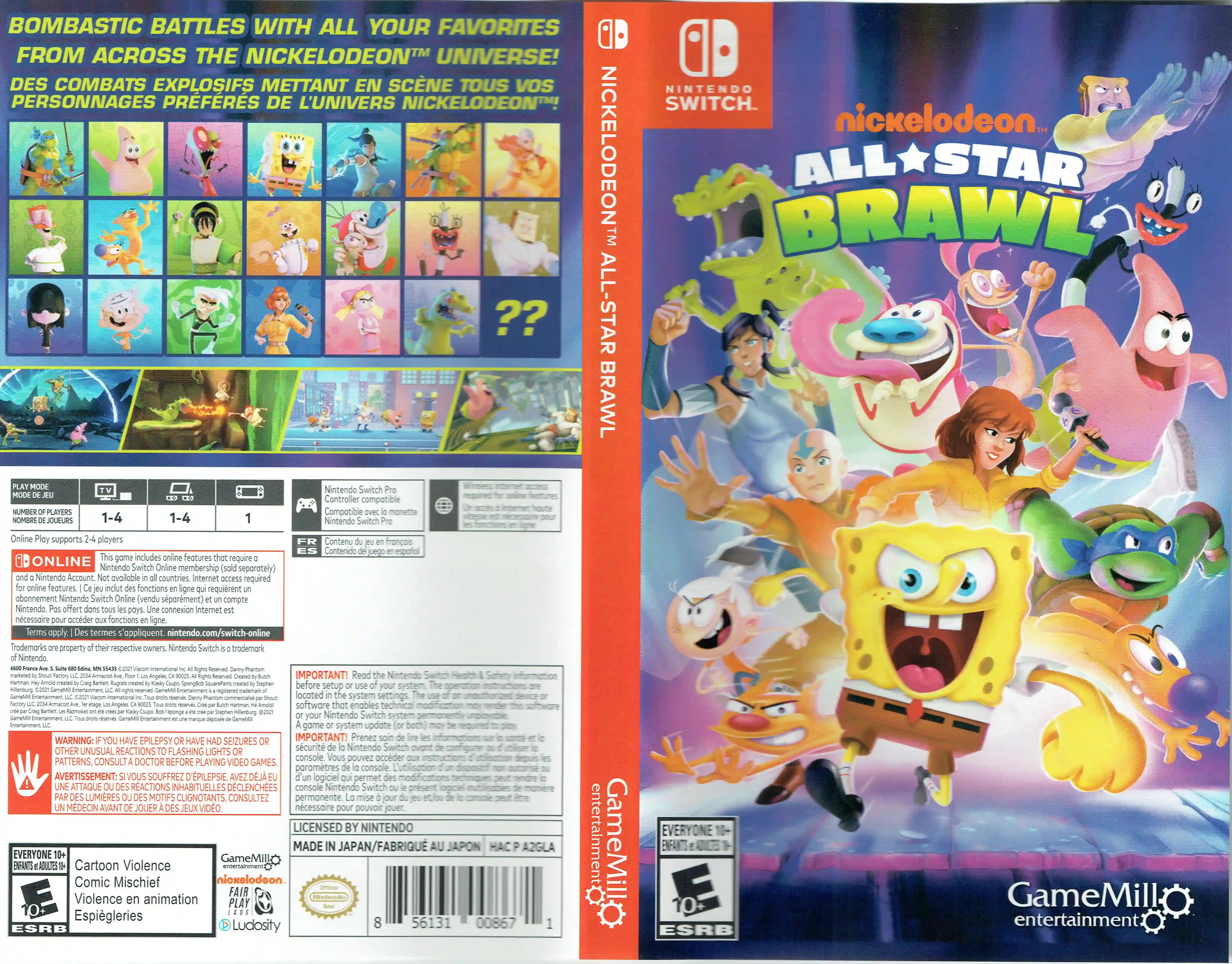 Nickelodeon All-Star Brawl