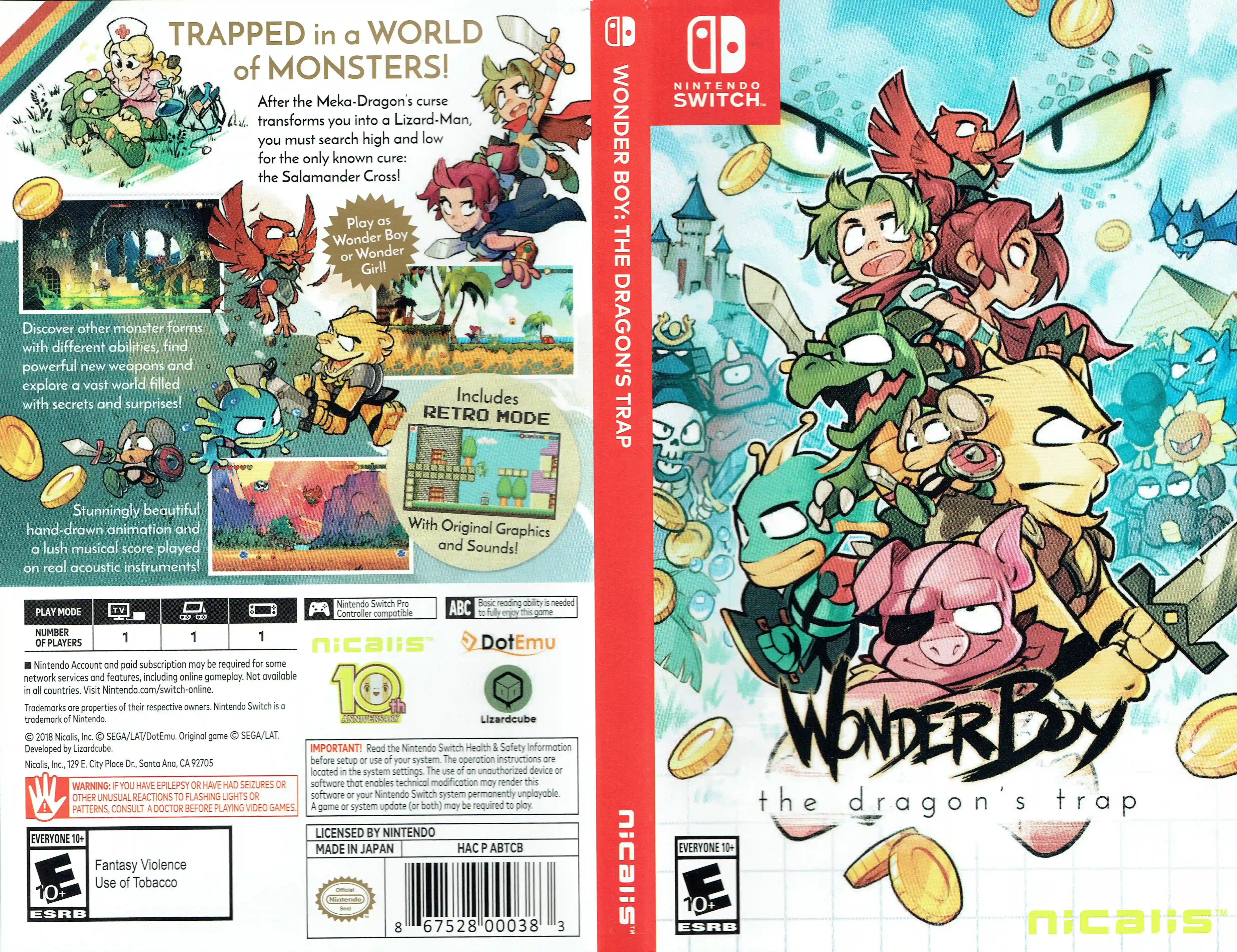 Wonder Boy: The Dragon's Trap