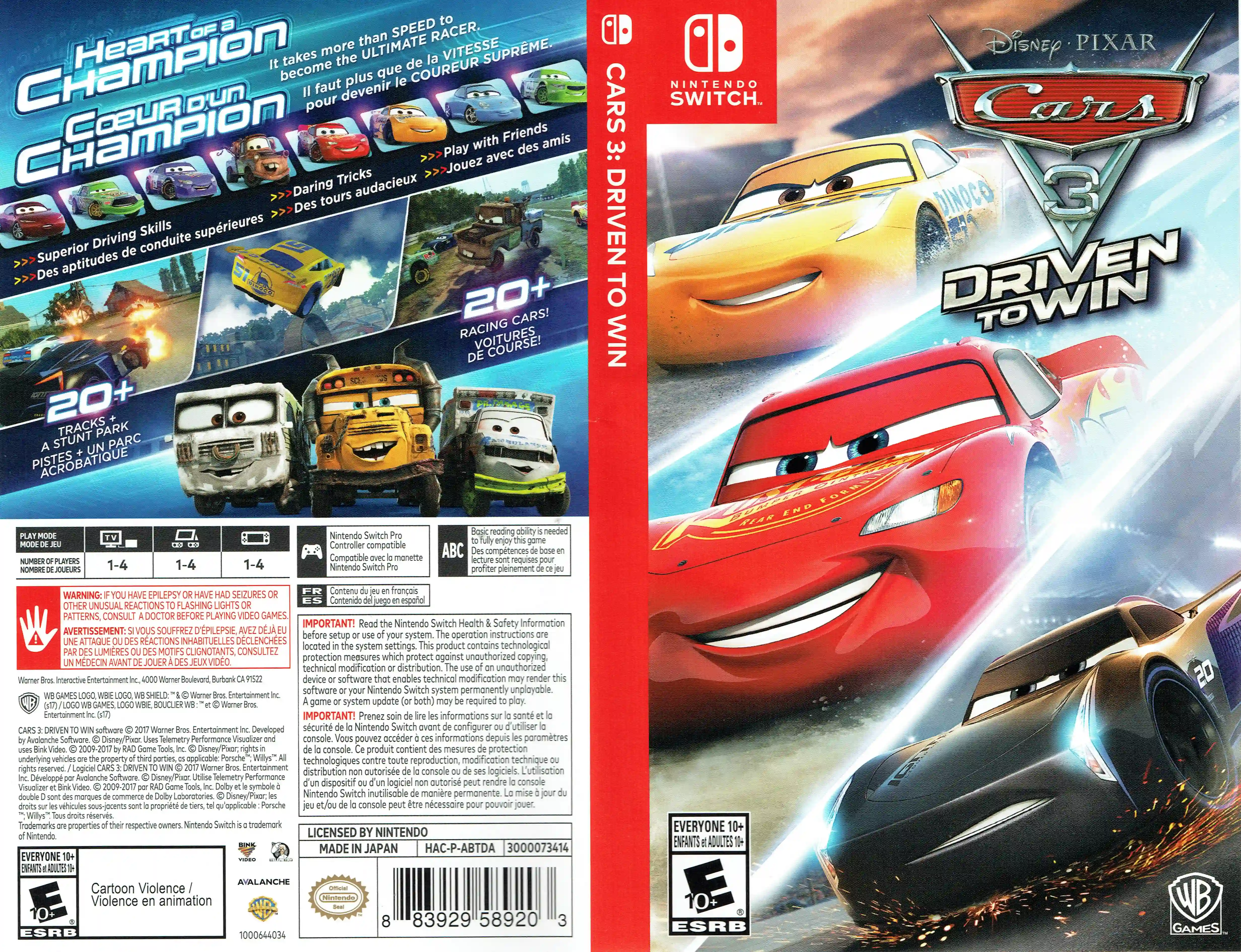 Cars 3: Driven To Win