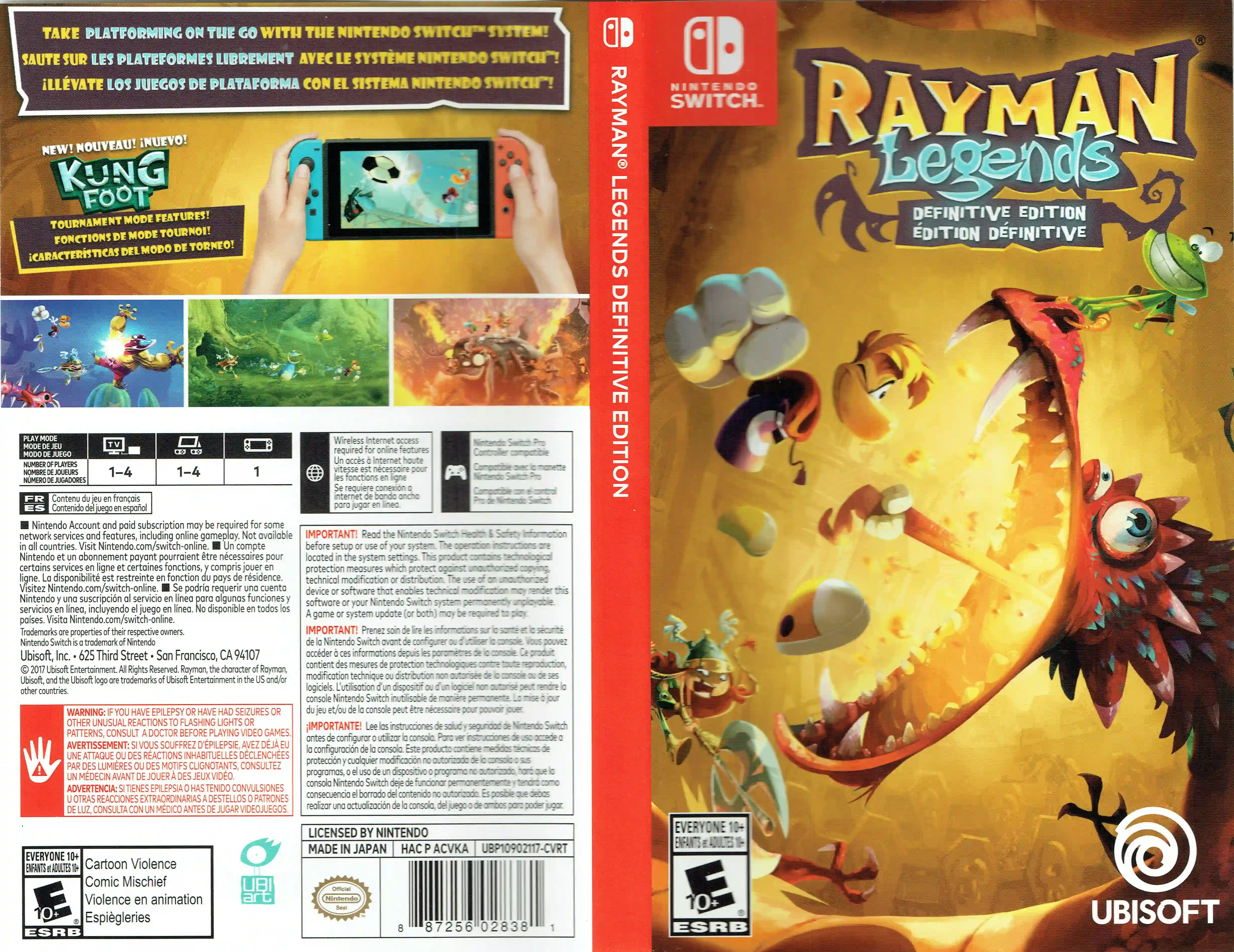 Rayman Legends: Definitive Edition