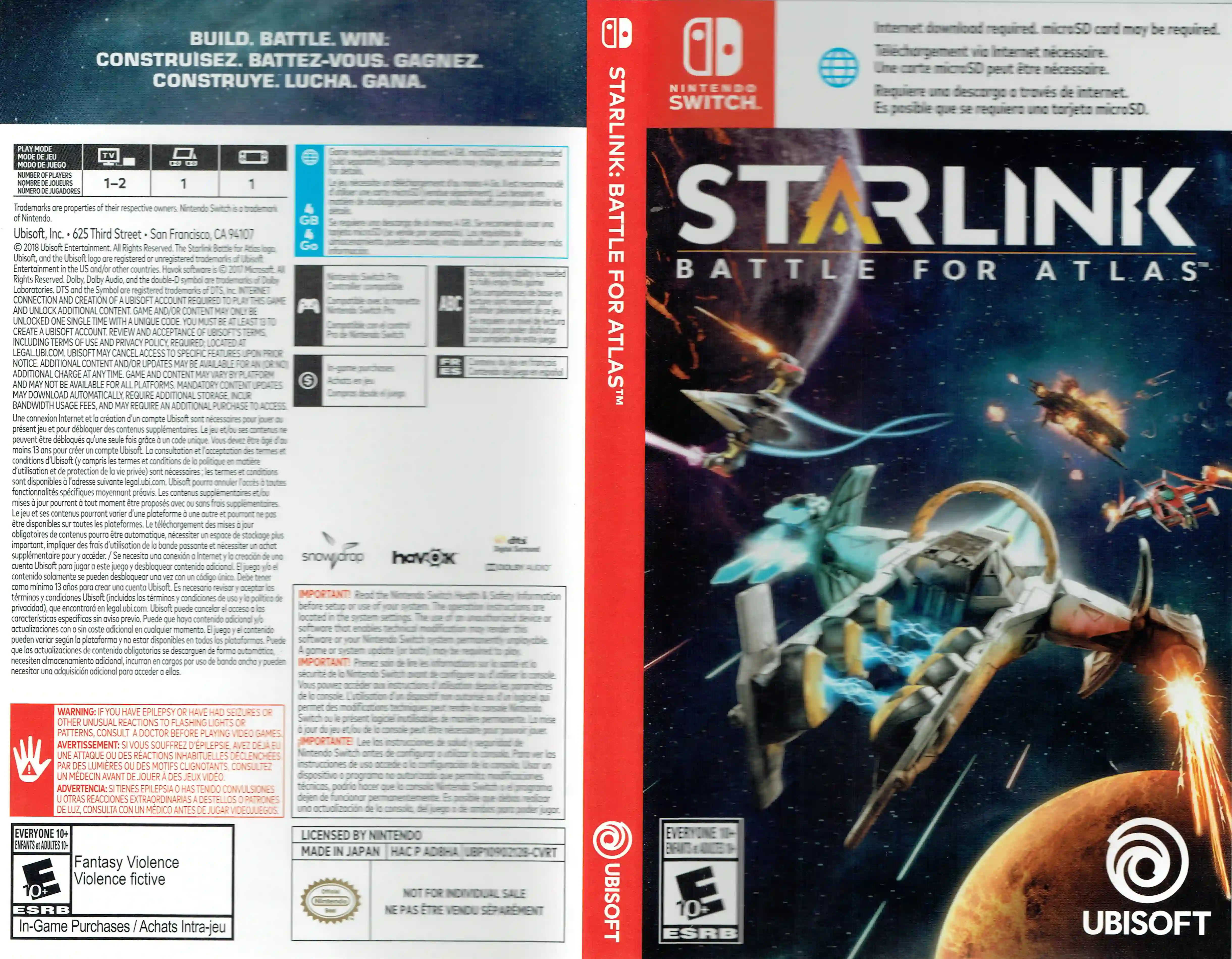 Starlink: Battle for Atlas Starter Pack