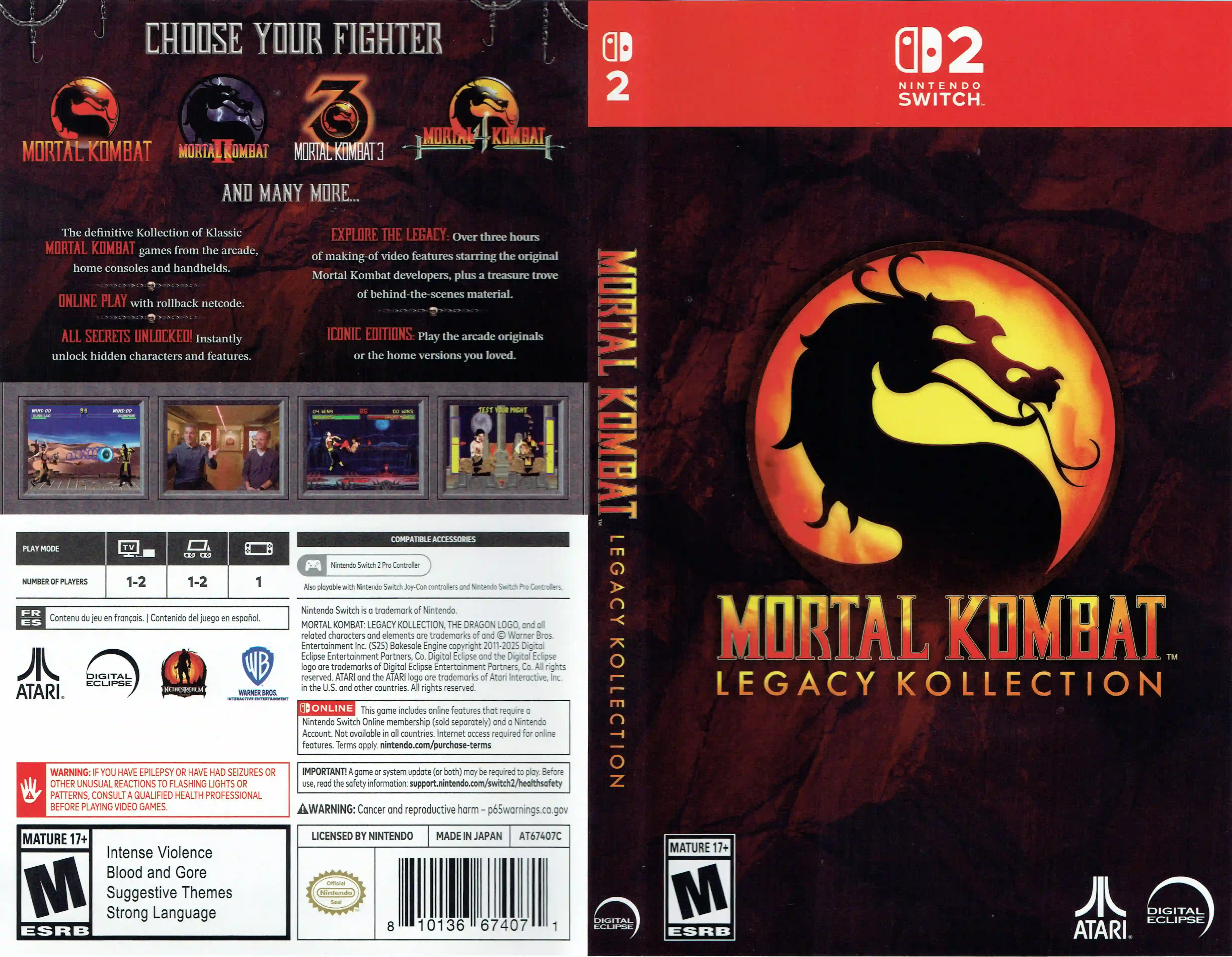 Mortal Kombat Legacy Kollection Deluxe Edition