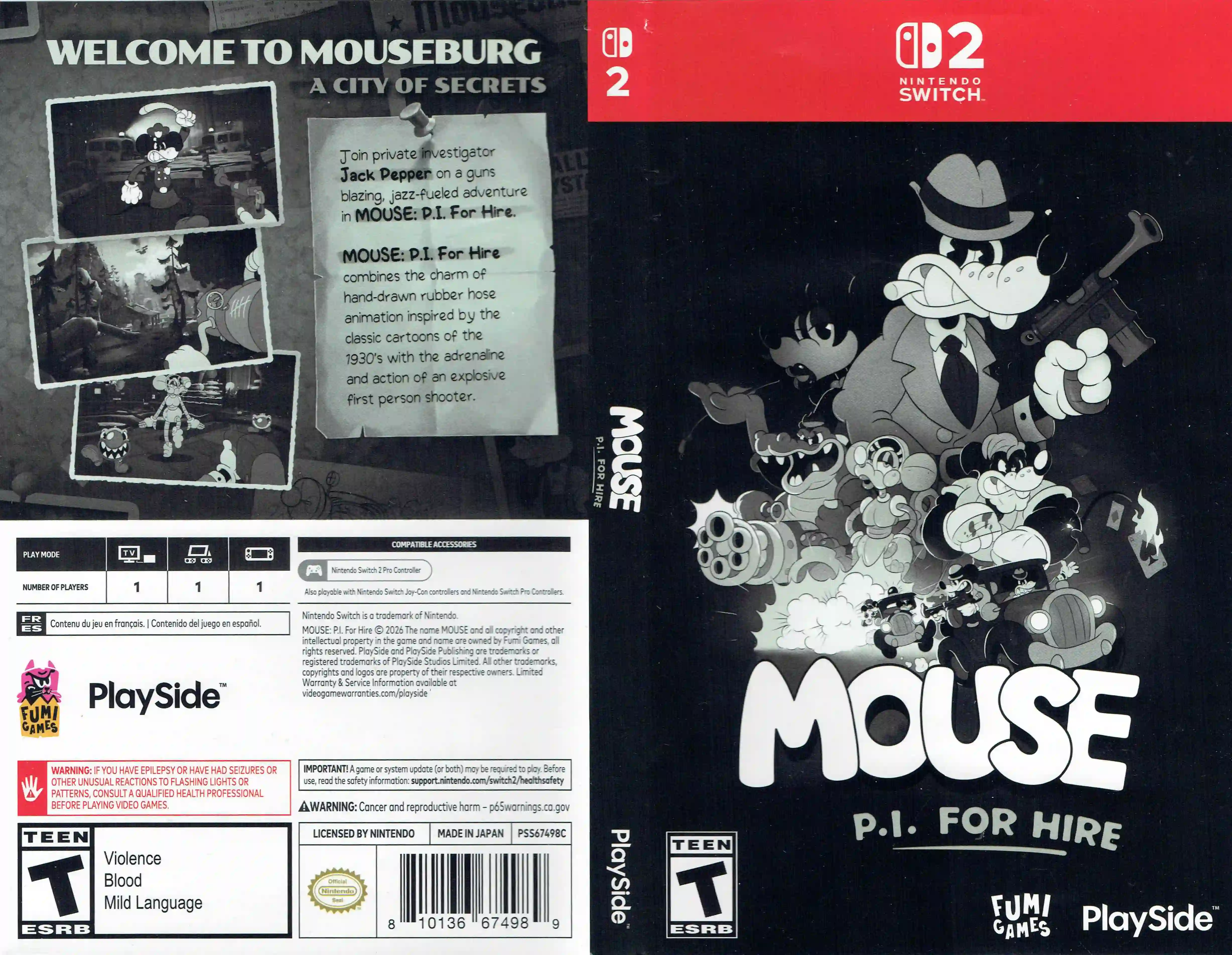 Mouse: P.I. For Hire