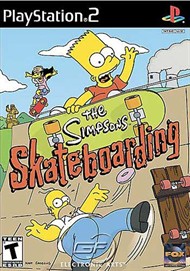 Simpsons Skateboarding