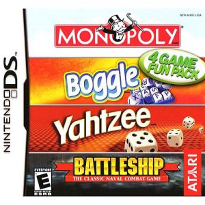 Monopoly / Boggle / Yahtzee / Battleship
